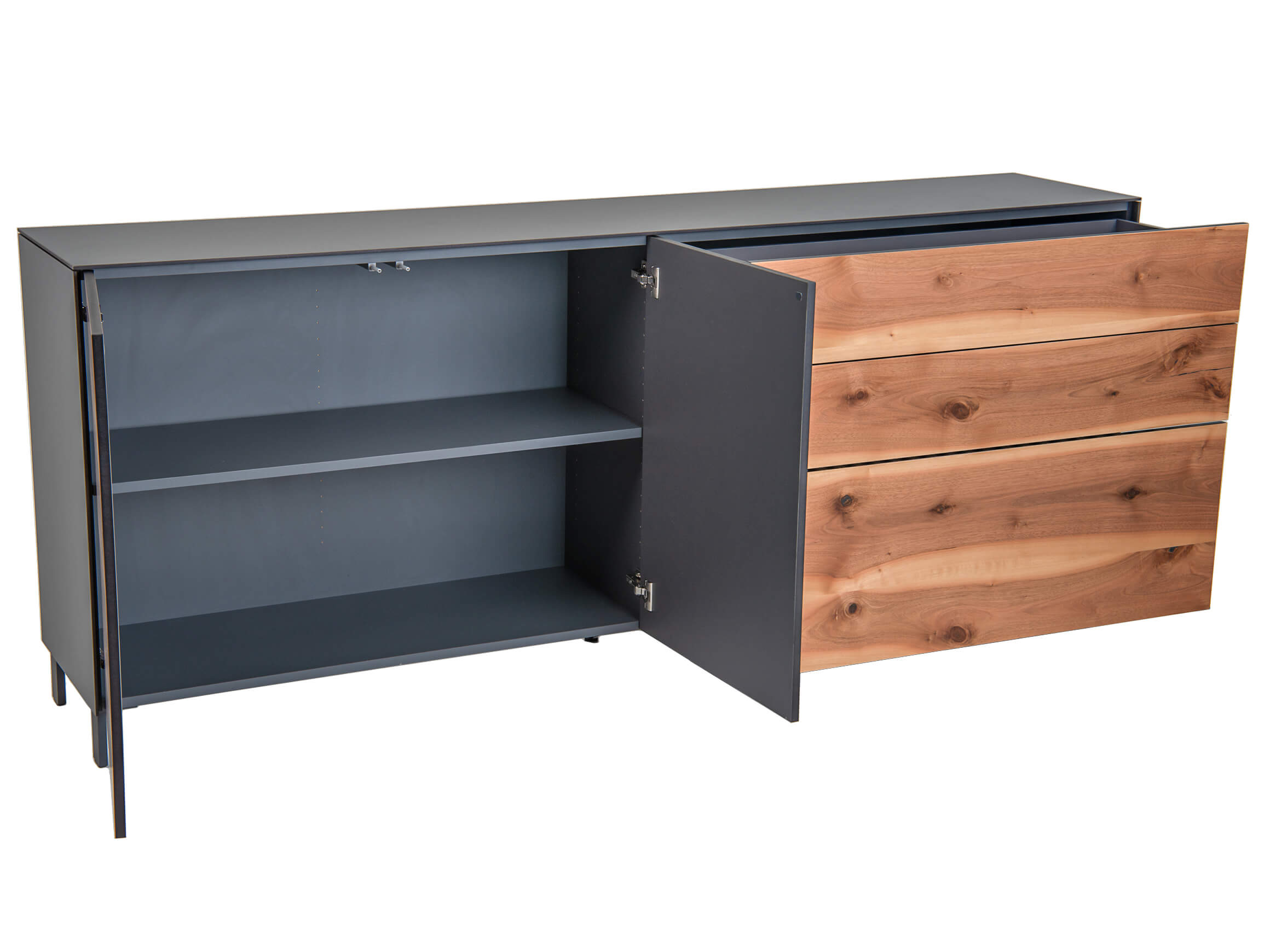 Sideboard Insieme Sitzplatz / Farbe: Anthrazit