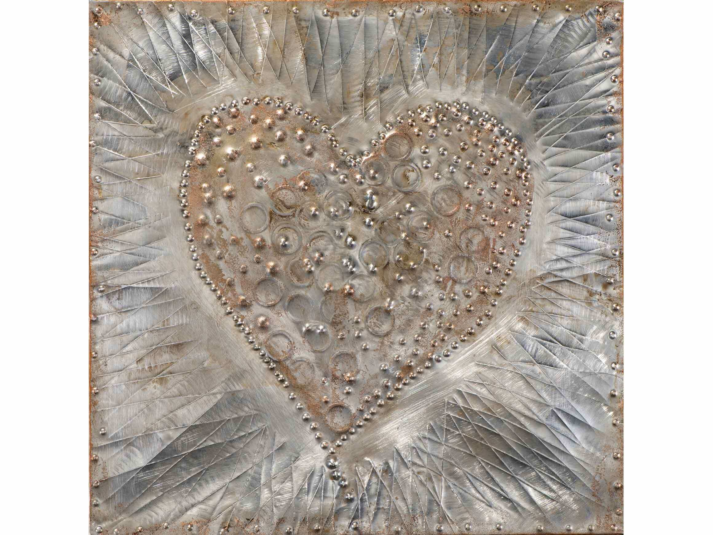 Abbildung Herzen 60x60cm