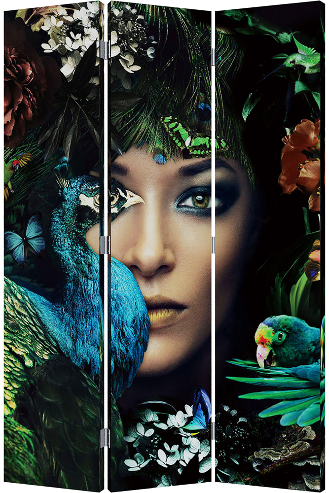 Cloison « jungle » à motif réversible image LAND