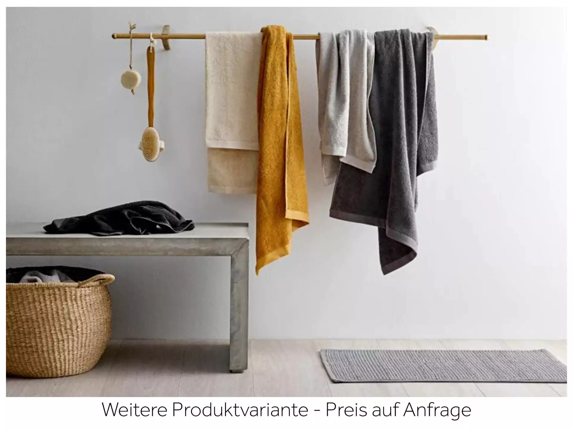 Handtuch Comfort 40 x 60 cm, Beige Alltron / Farbe: Beige