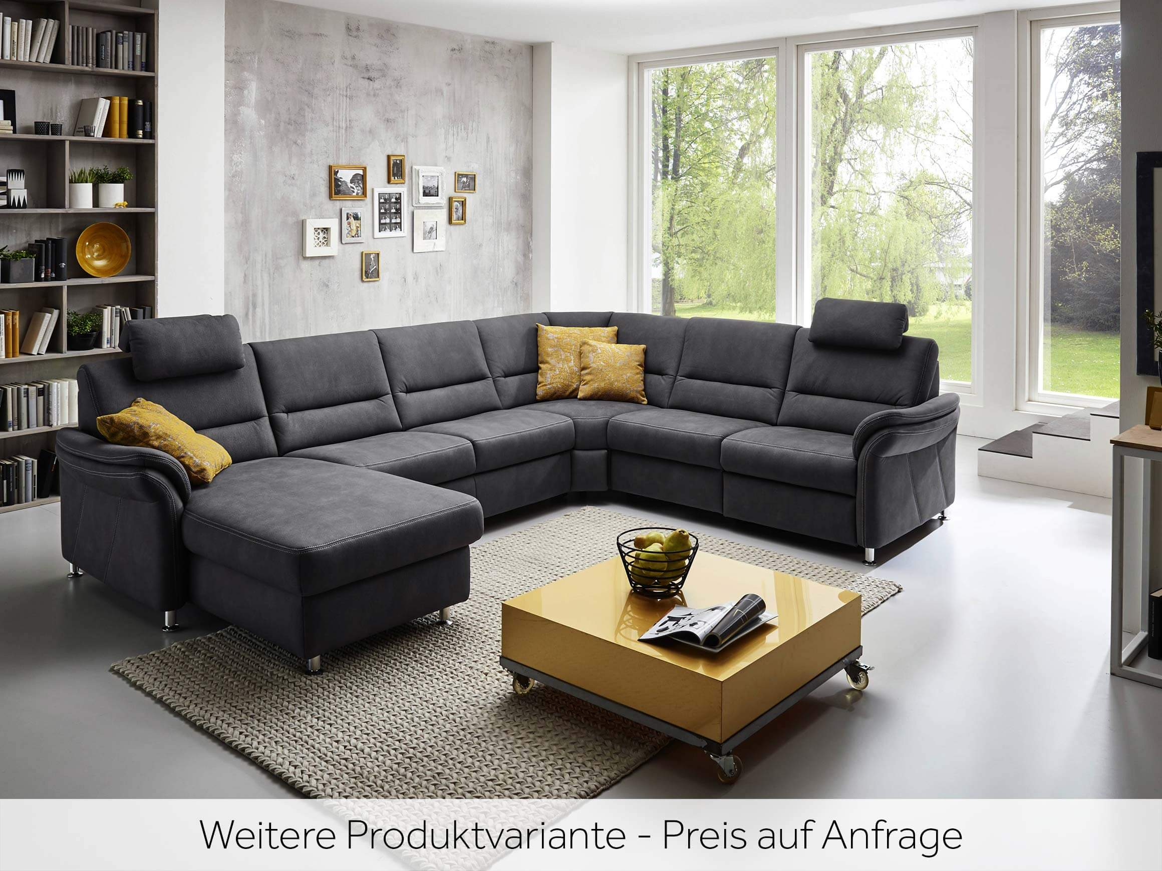Ecksofa Daisy Polipol / Farbe: Mammut / Bezugsmaterial: Stoff