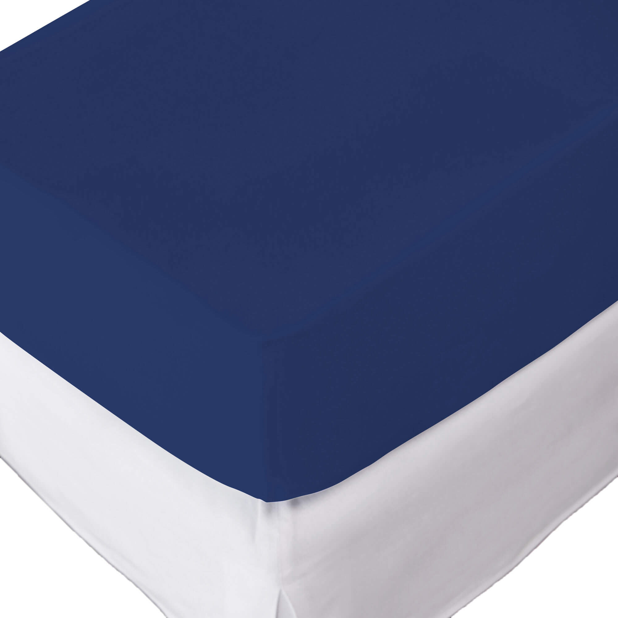 Fixleintuch Jersey Marine, 200x90 Cm, Höhe: 12 cm