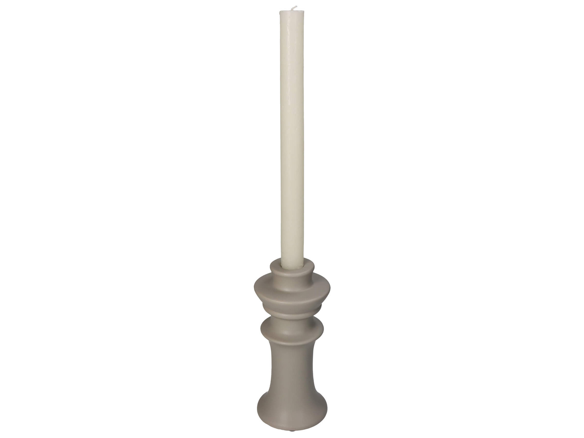 Kerzenleuchter Ton Beige H: 18 cm Kersten Kerzenleuchter Ton Beige H: 18 cm Kersten