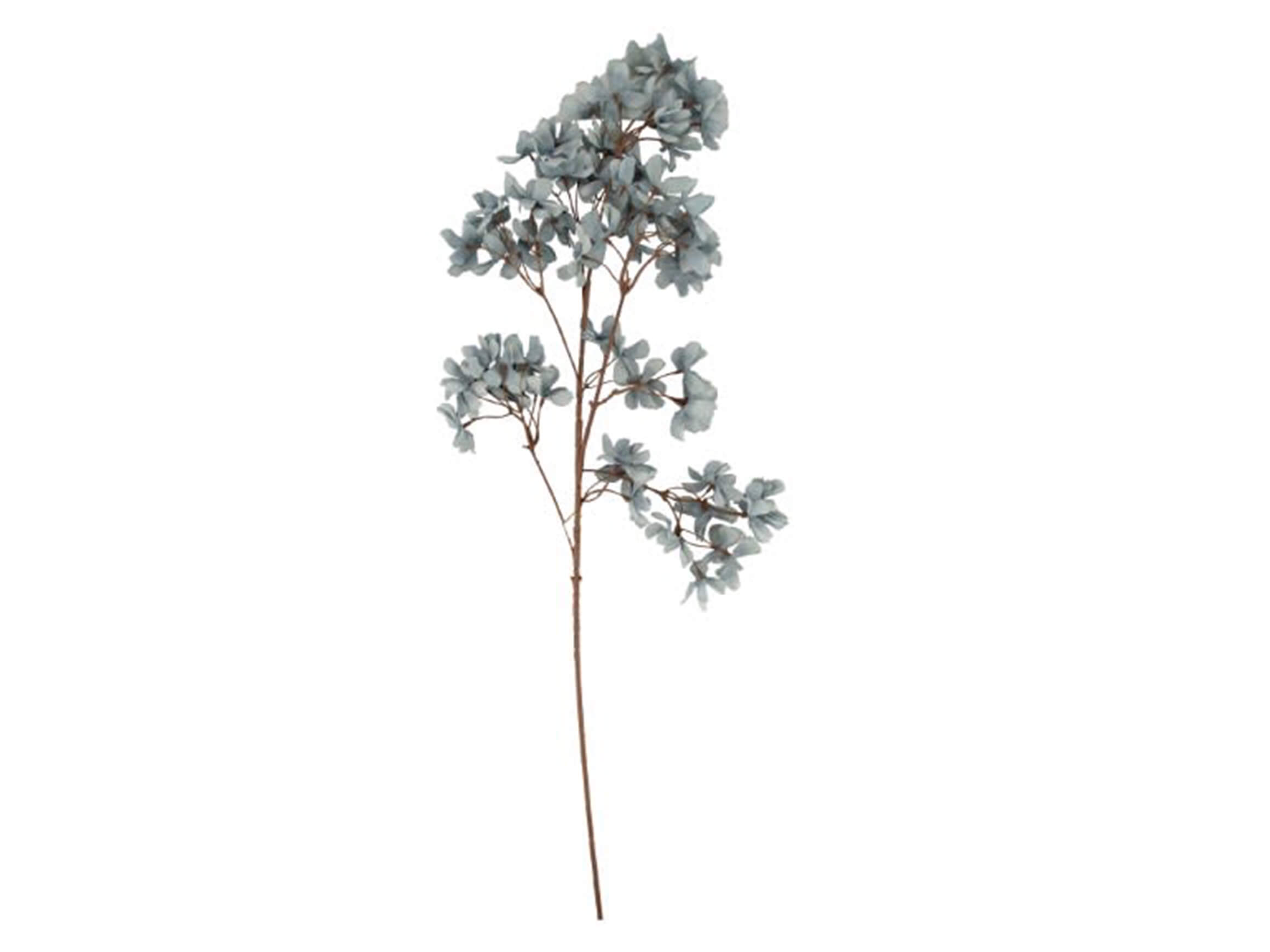 Decofinder Kunstblume Blütenzweig Dunkelblau H: 100 cm  | Schubiger Möbel