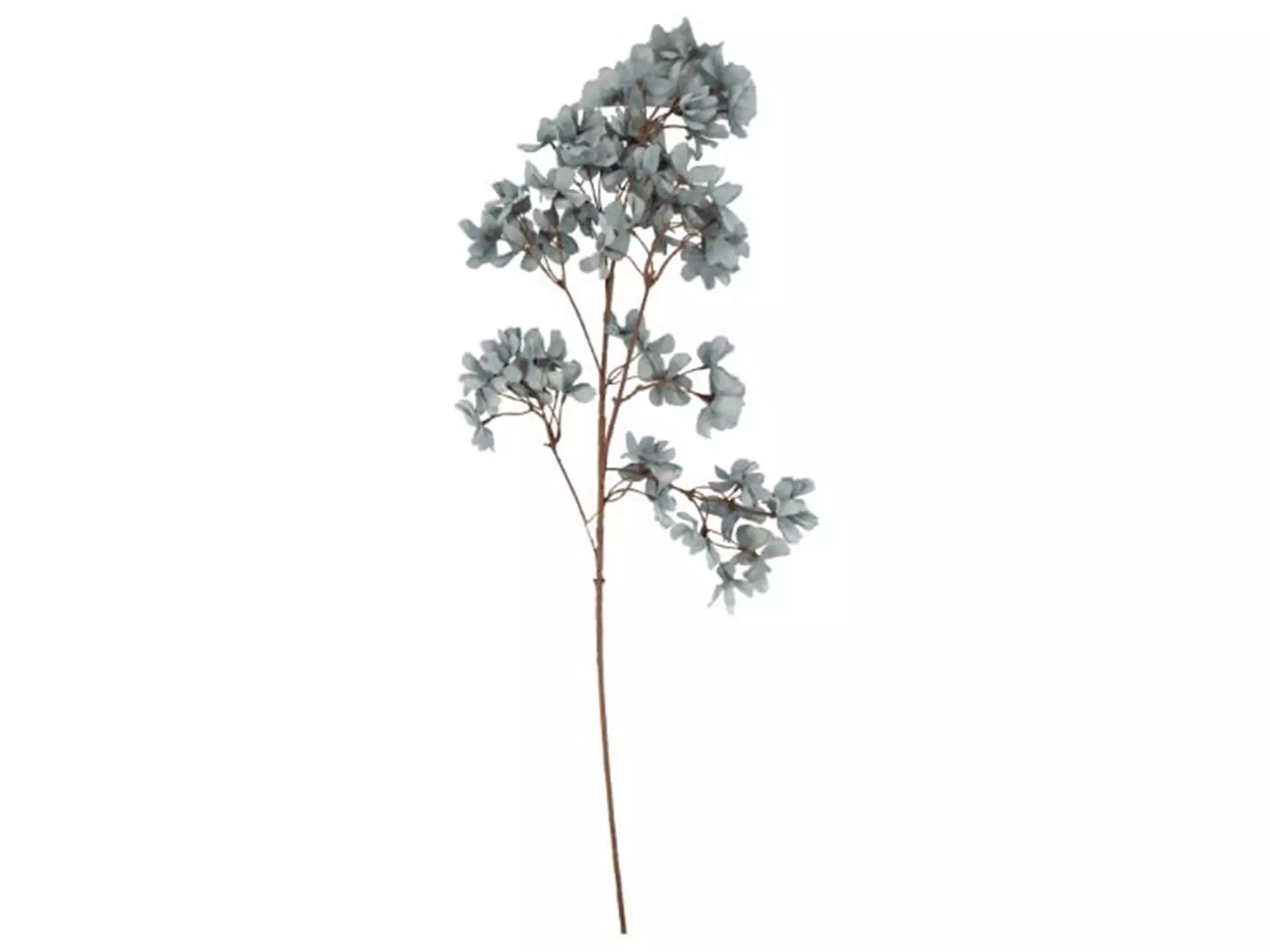 Kunstblume Blütenzweig Dunkelblau H: 100 cm Decofinder