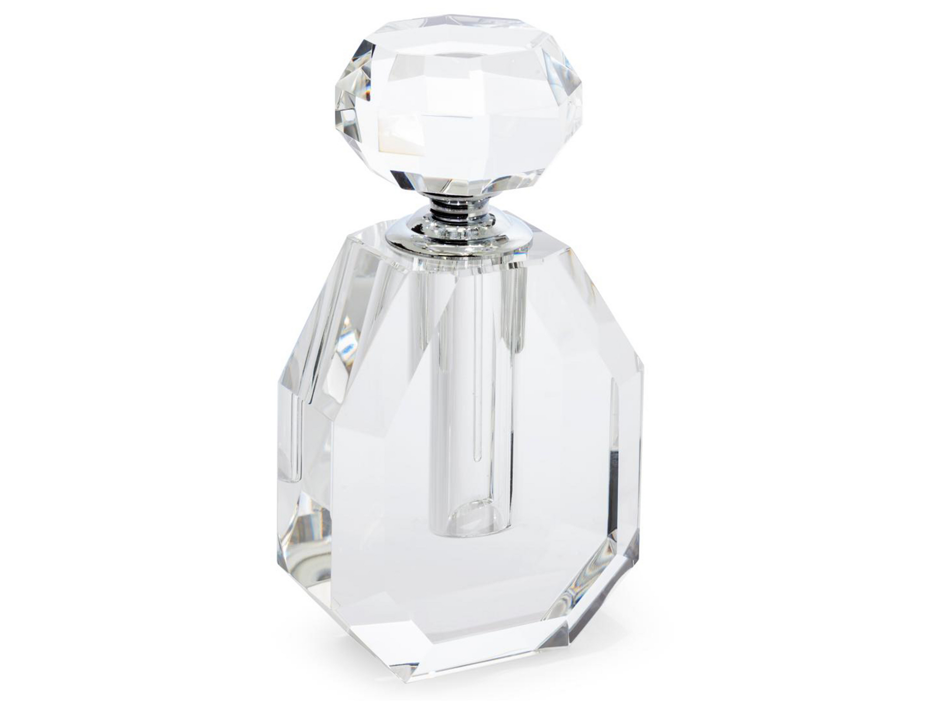 Parfum Flakon Romeo Kristallglas Grau H 18 Cm Abhika parfum-flakon-romeo-kristallglas-grau-h-18-cm-abhika