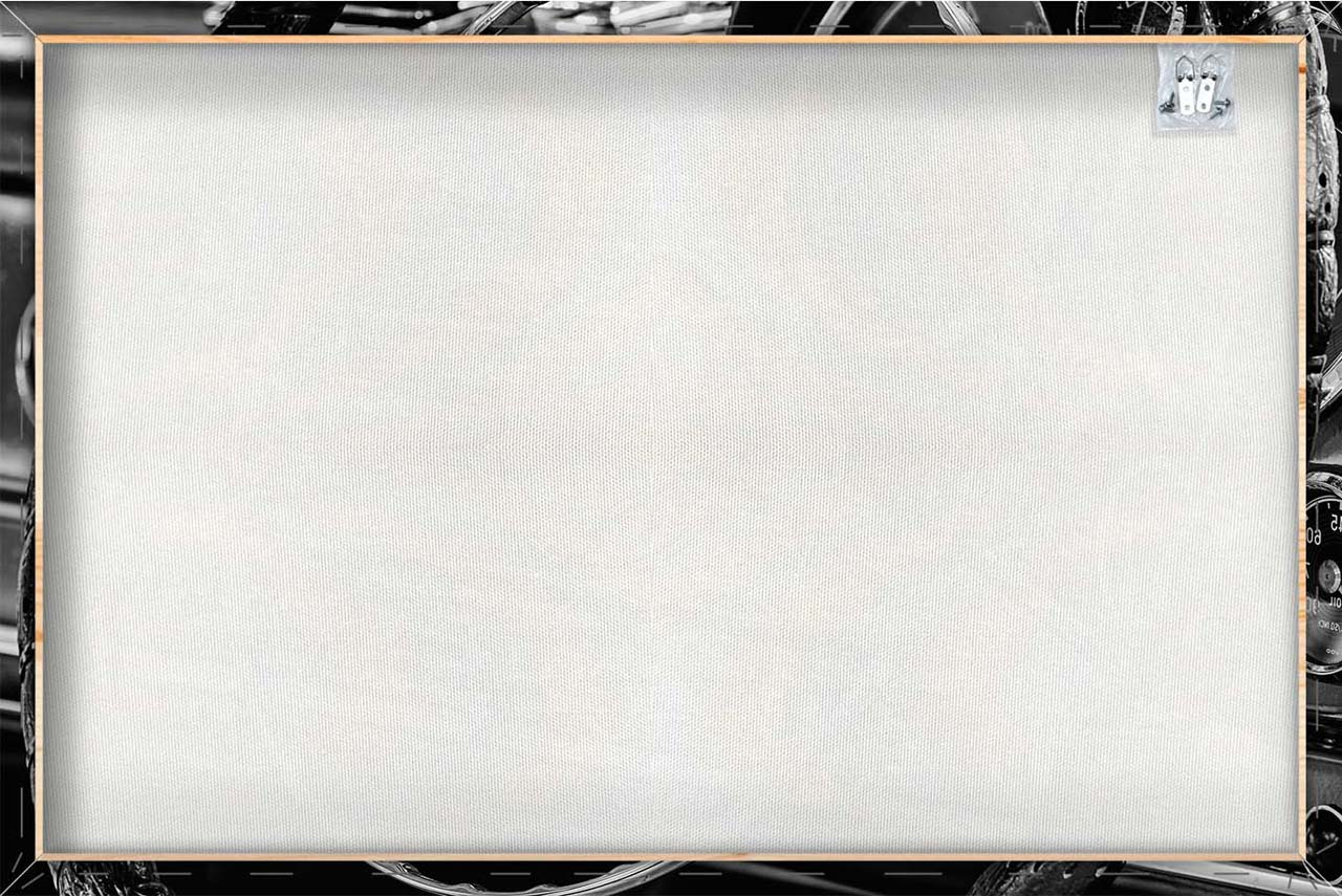Classic Car Steering Wheel Canvas image LAND