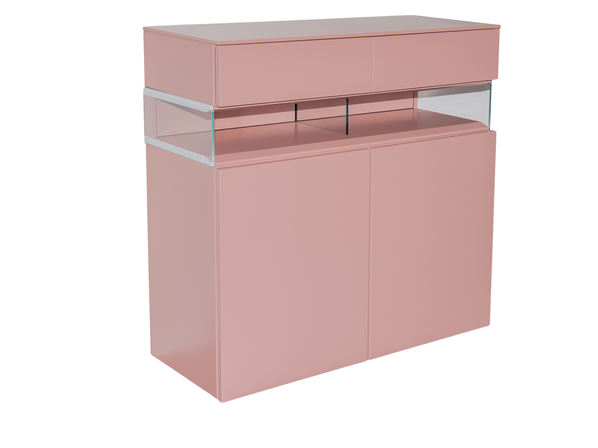 Hülsta Highboard Neo Rot | Schubiger Möbel