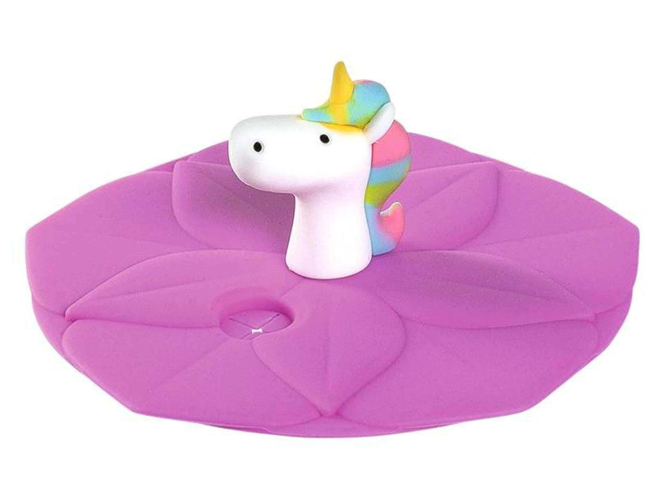 Leonardo Couvercle en verre Bambini Licorne rose