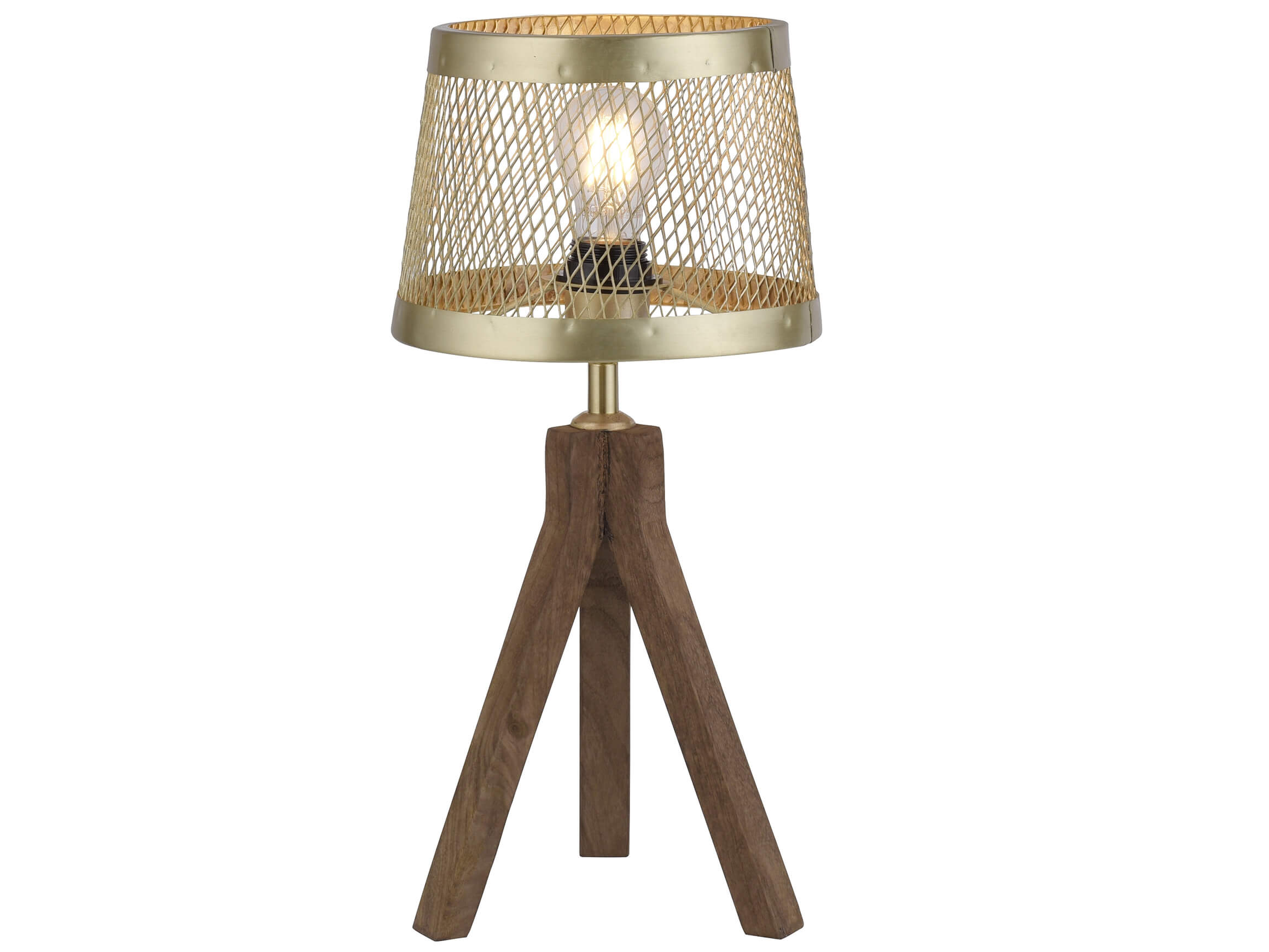 Ribaglob Tischlampe Gracia Braun | Schubiger Möbel