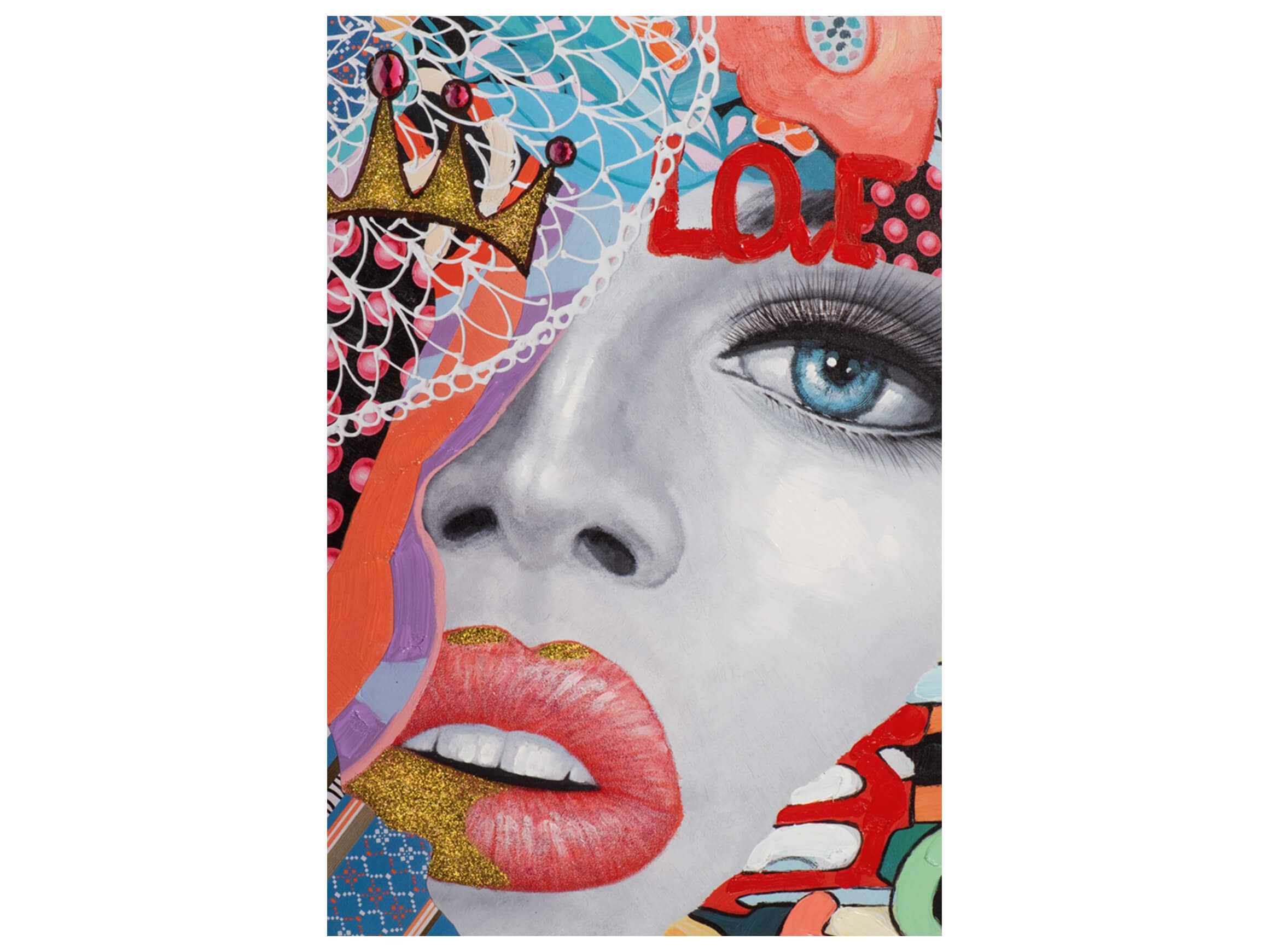 Bild Pop Art Dame image LAND