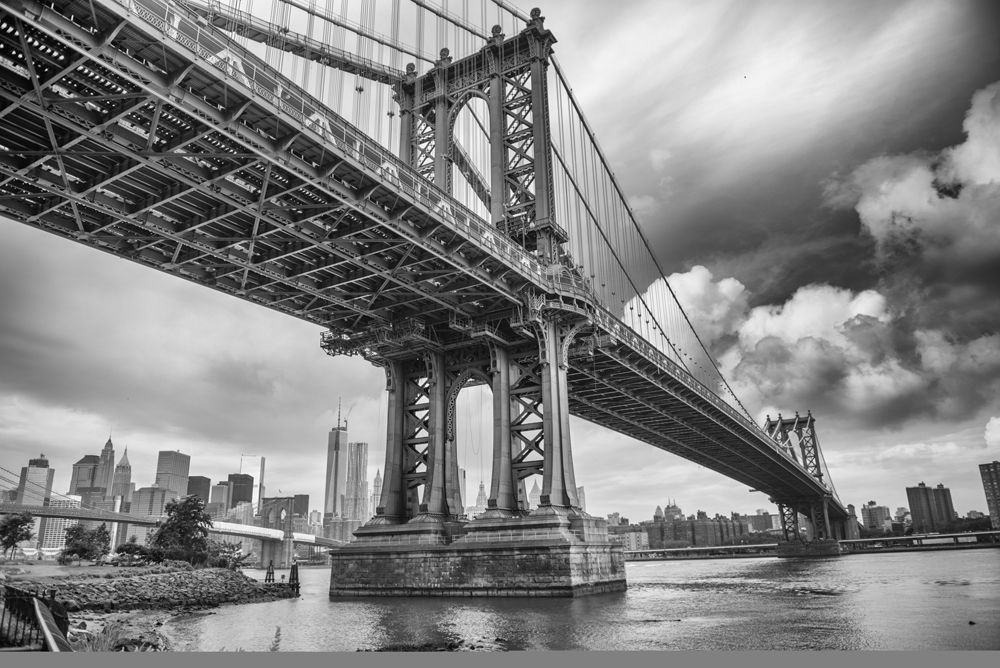 Alubild-Manhatten Bridge-image LAND