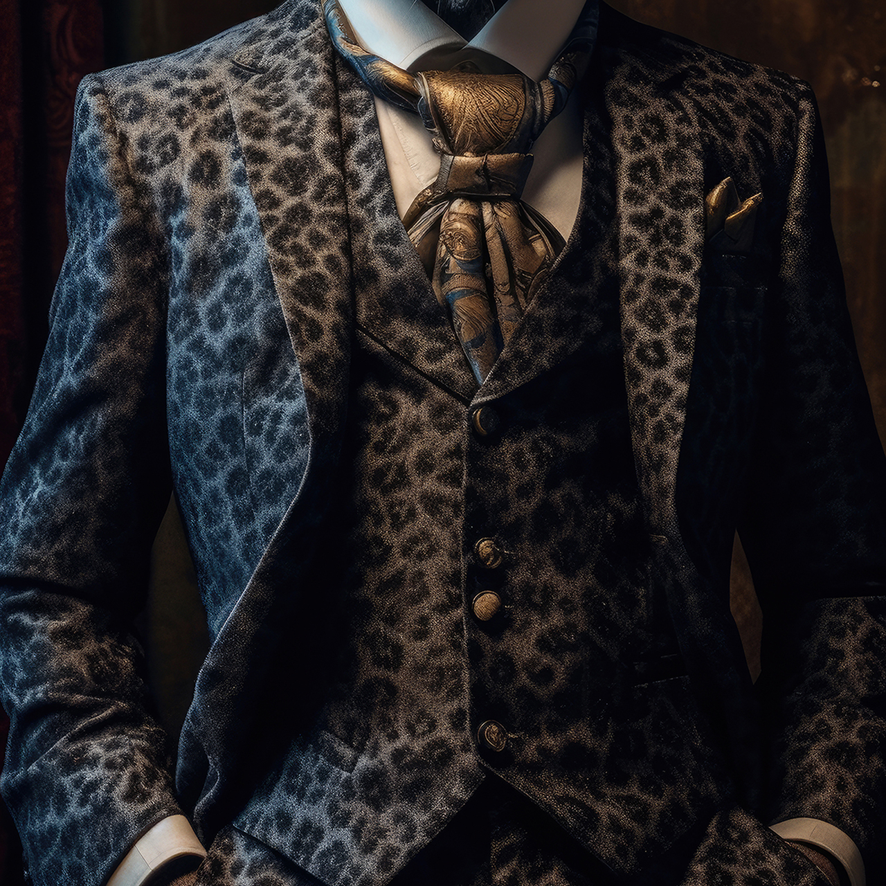 Canvas-Stylish Cheetah-image LAND