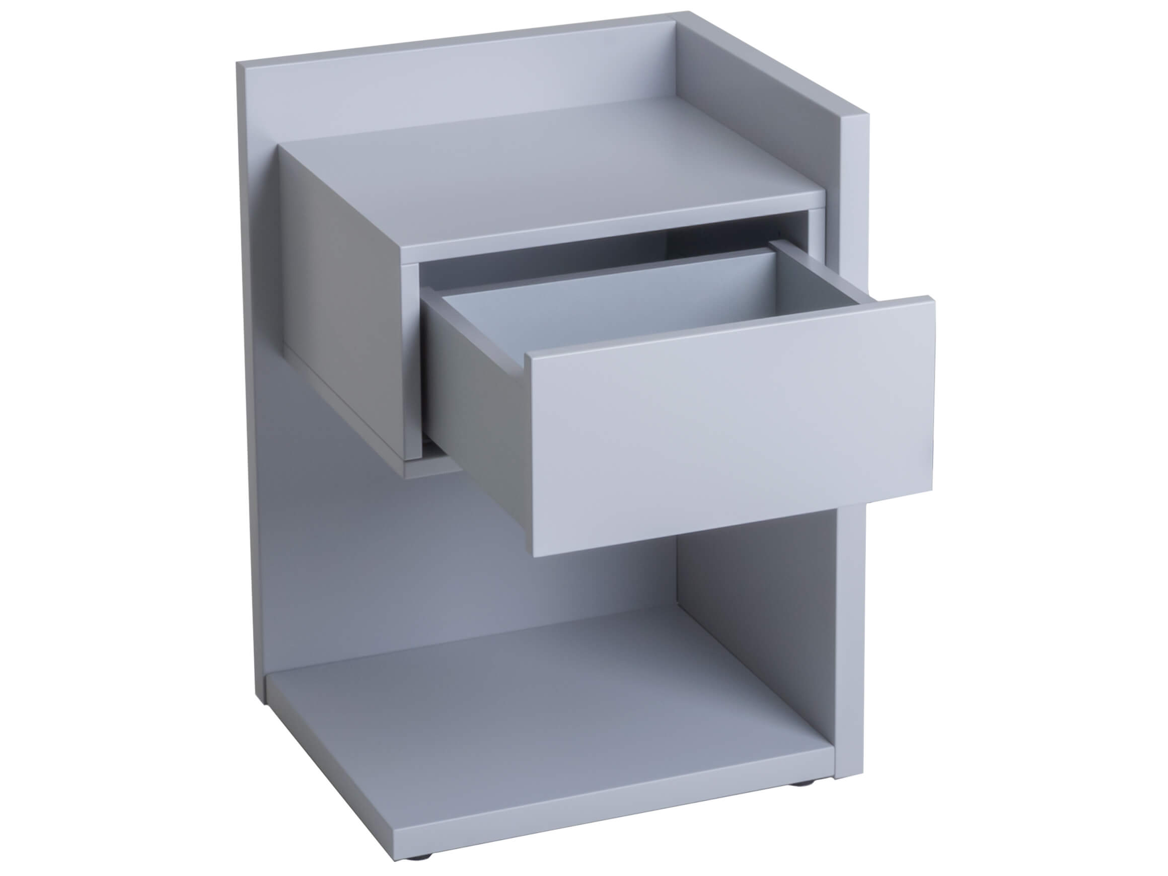 Nachttisch Count Lichtgrau Links Ruf / Farbe: Lichtgrau