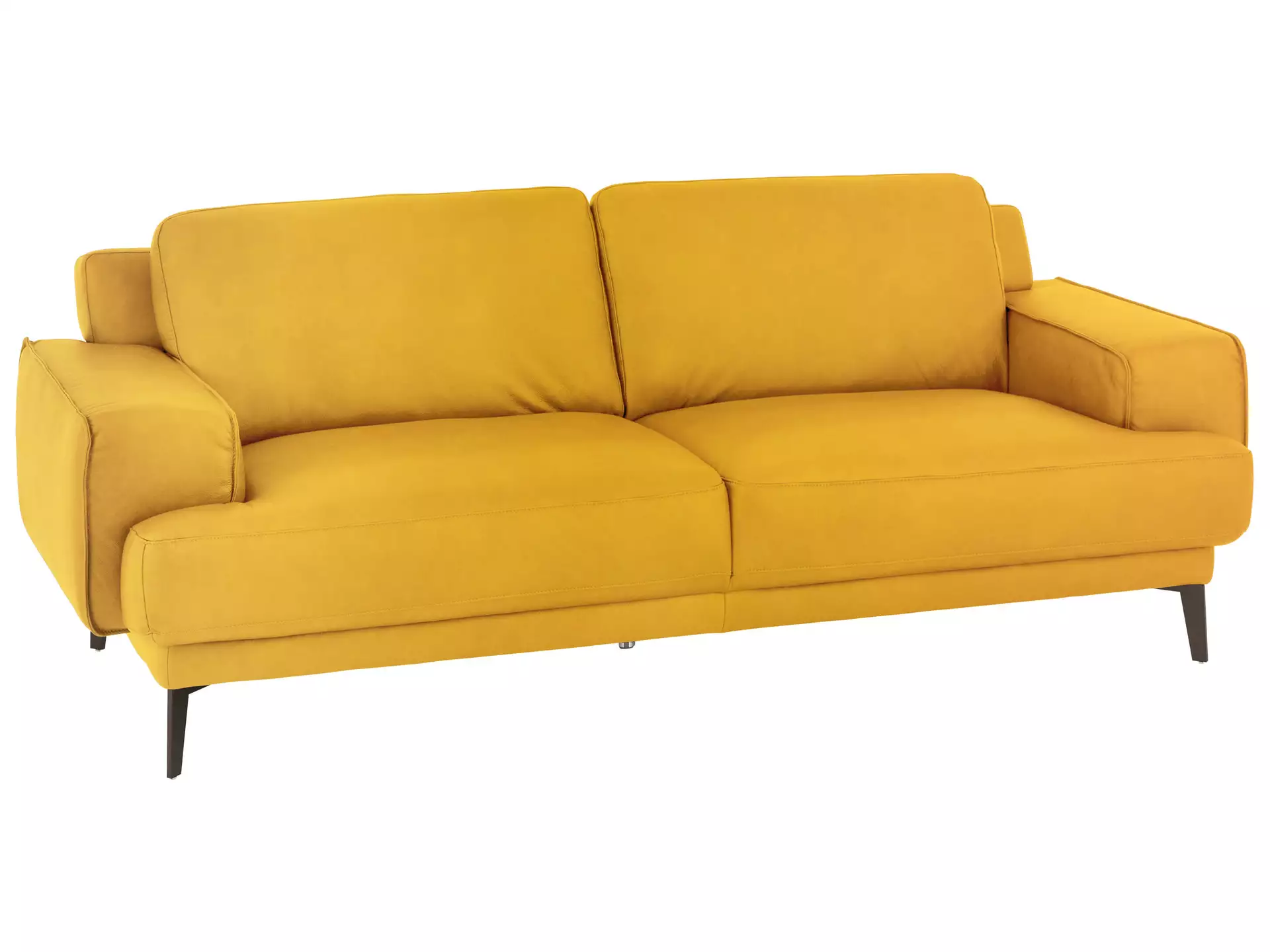 Sofa Foscaari Basic B: 213 cm Schillig Willi / Farbe: Sunrise / Material: Leder Basic