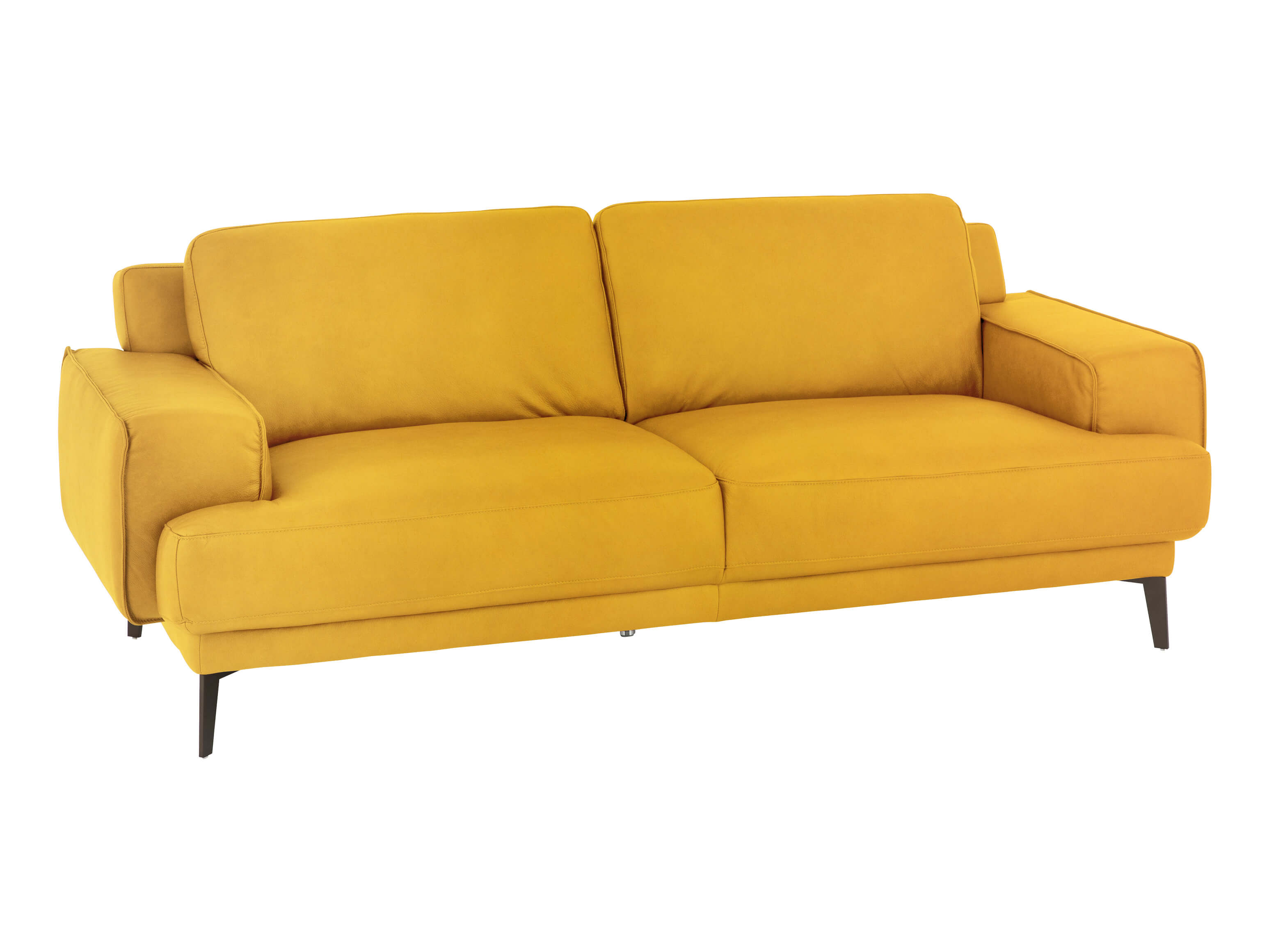 Sofa Foscaari Basic B: 213 cm Schillig Willi / Farbe: Sunrise / Material: Leder Basic