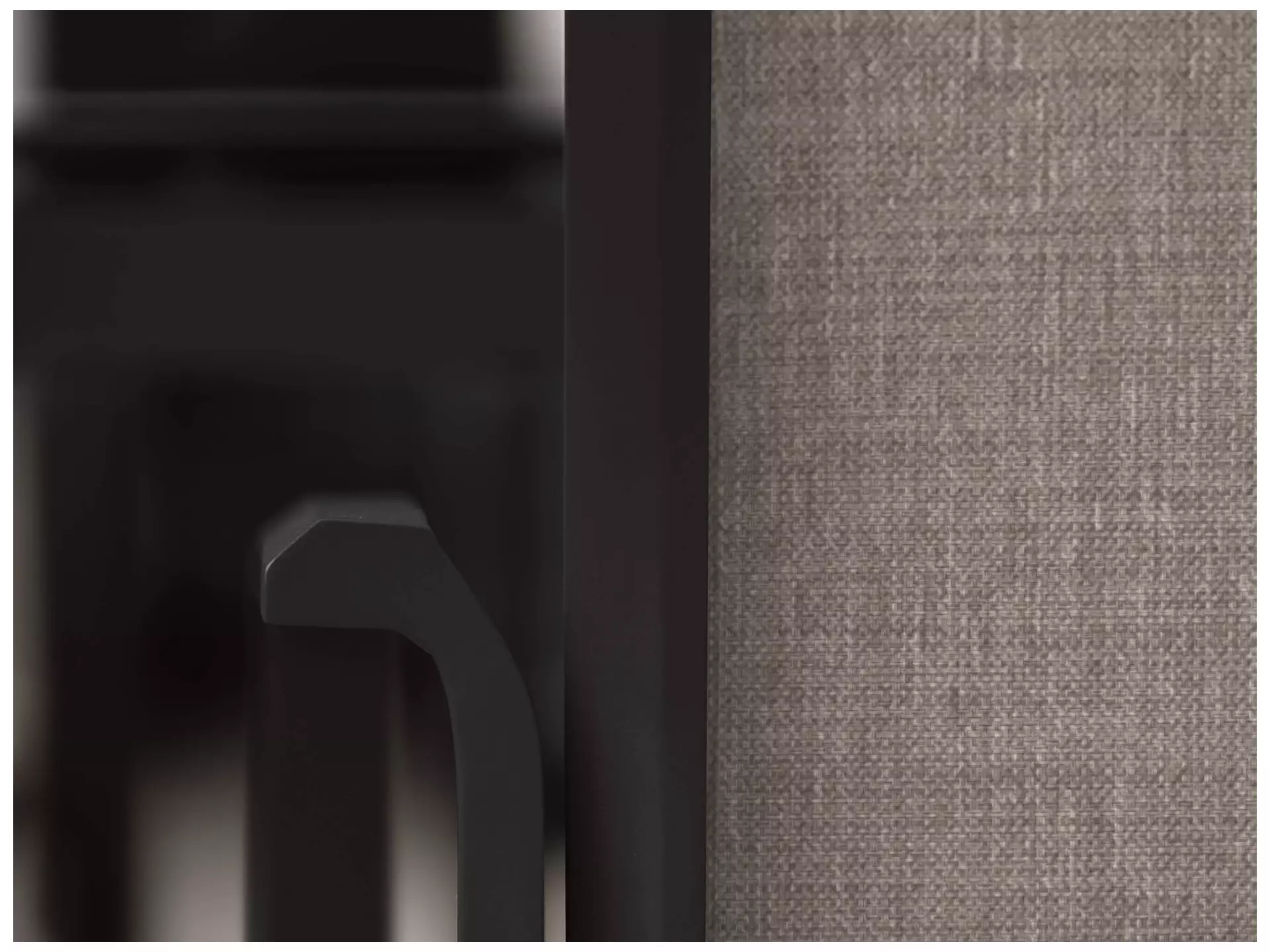 Stapelsessel Kari Hoch Stern / Farbe: Grau / Bezugsmaterial: Textilen