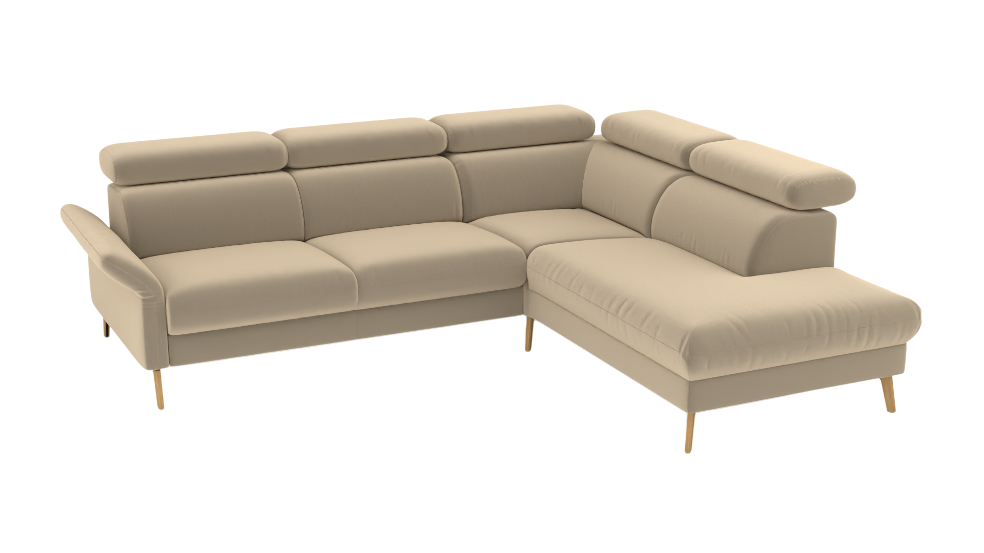 Corner sofa Mars right Carina - UrbanDesign