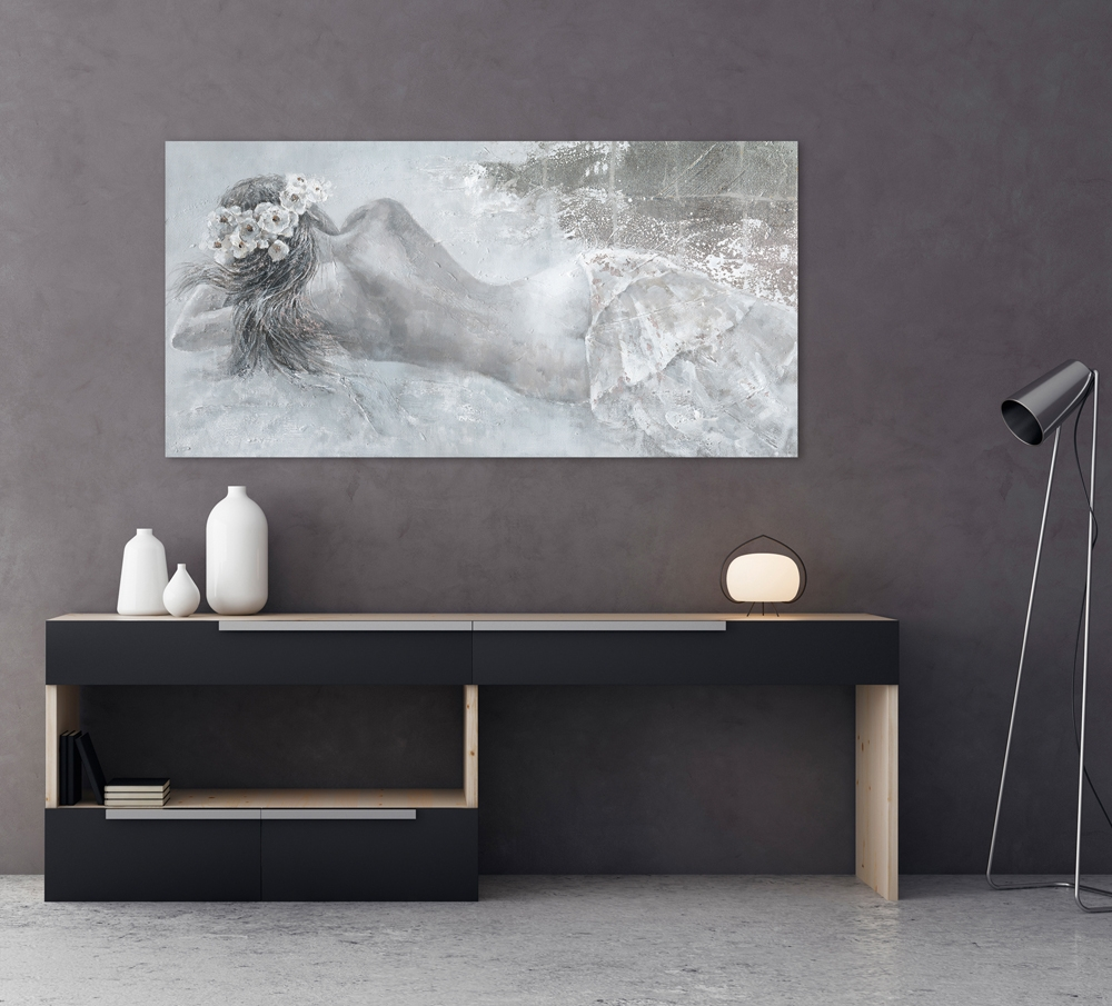 Bild Zarter Akt image LAND / Farbe: Silber