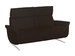 Sofa Chester Basic B: 169 cm Himolla / Farbe: Schoko / Material: Leder Basic