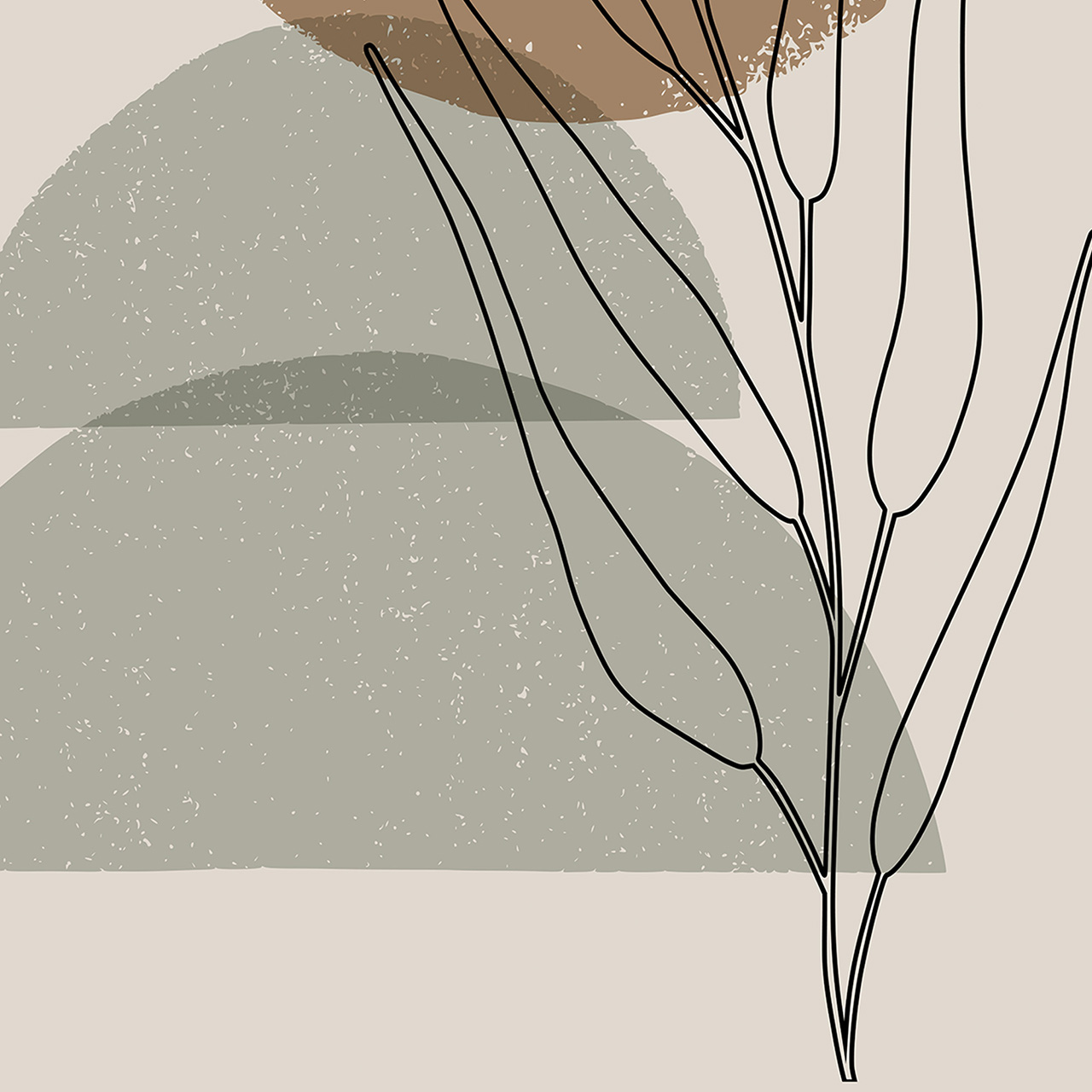 Canvas-Nature Shapes-image LAND