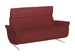 Sofa Chester Basic B: 169 cm Himolla / Farbe: Merlot / Material: Leder Basic