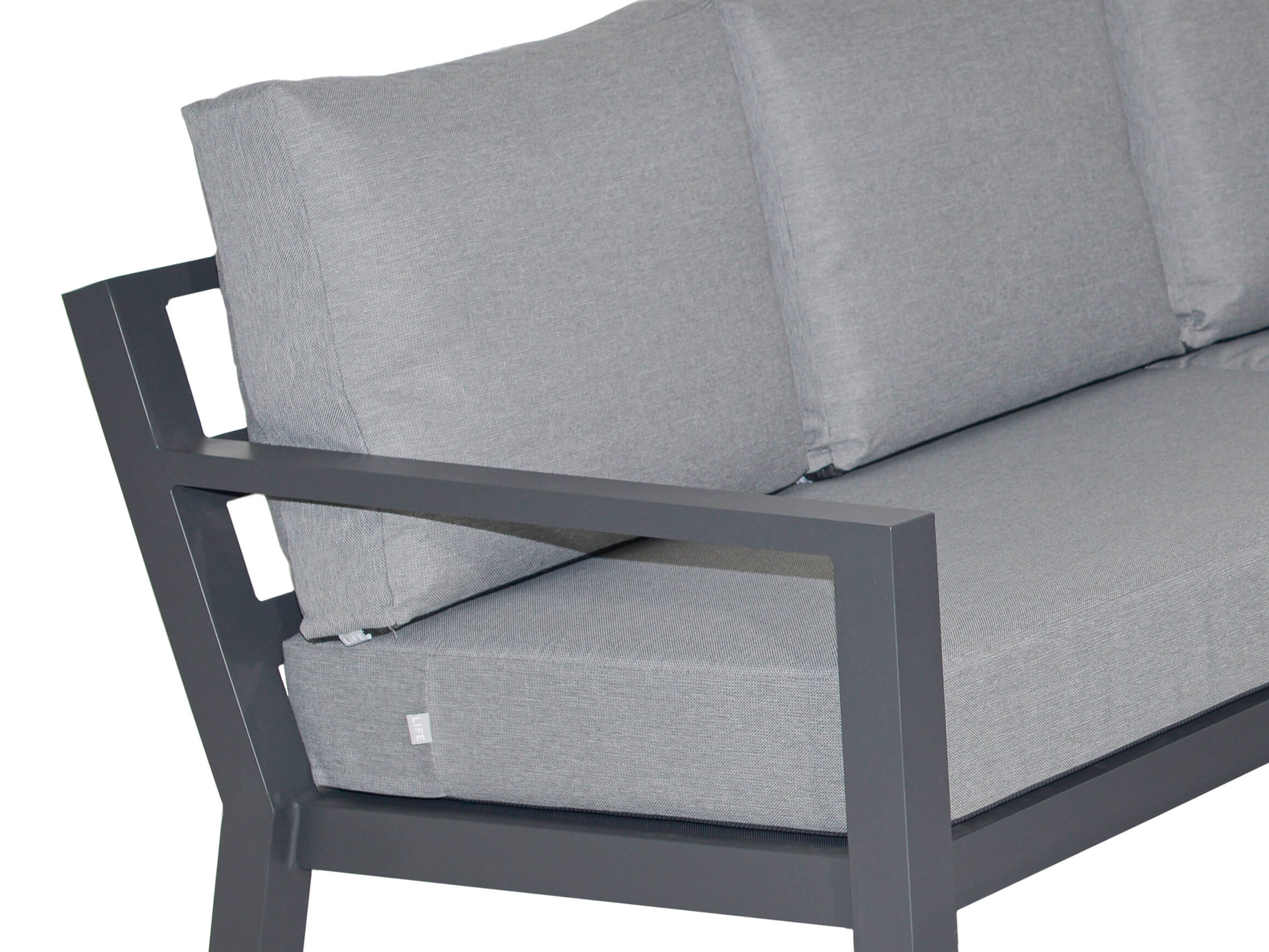 Gartenlounge Tibian Life / Farbe: Grau