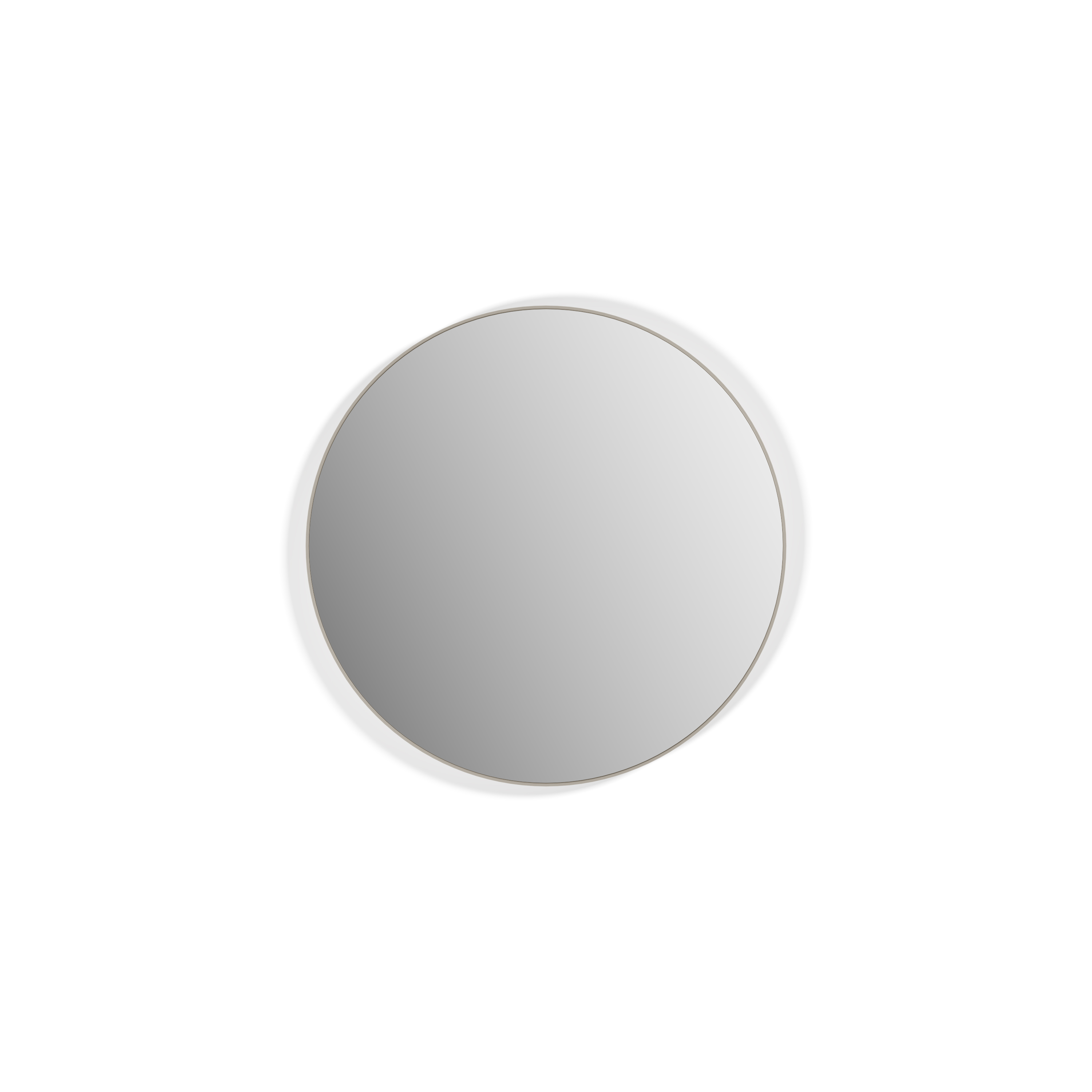 Spiegel Loop 90x90 cm von Sonorous