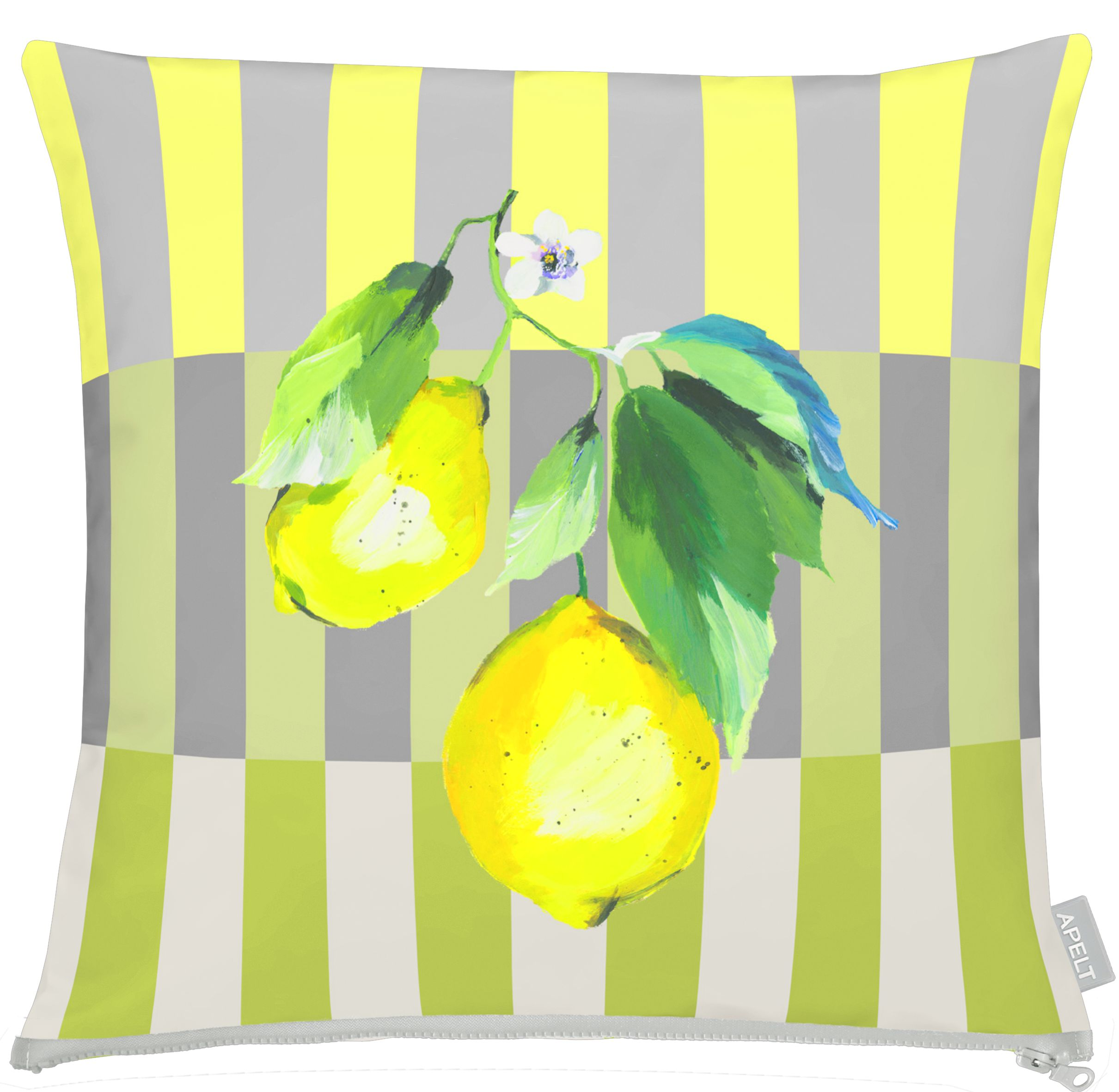 Kissenhüllen Zitorne, Gelb B: 50 cm Apelt"