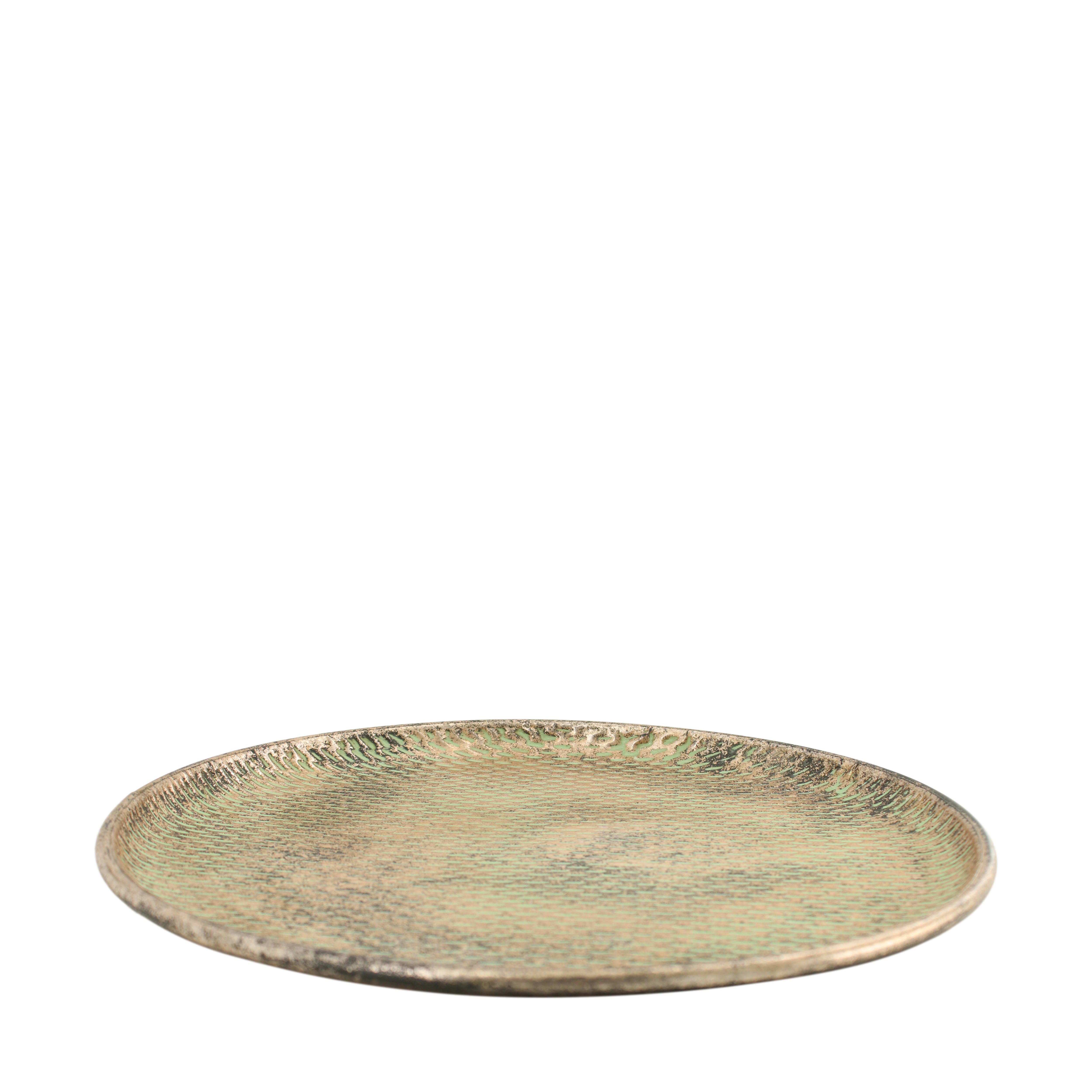 Tablett Metall, Rosegold Decofinder / Grösse: x cm