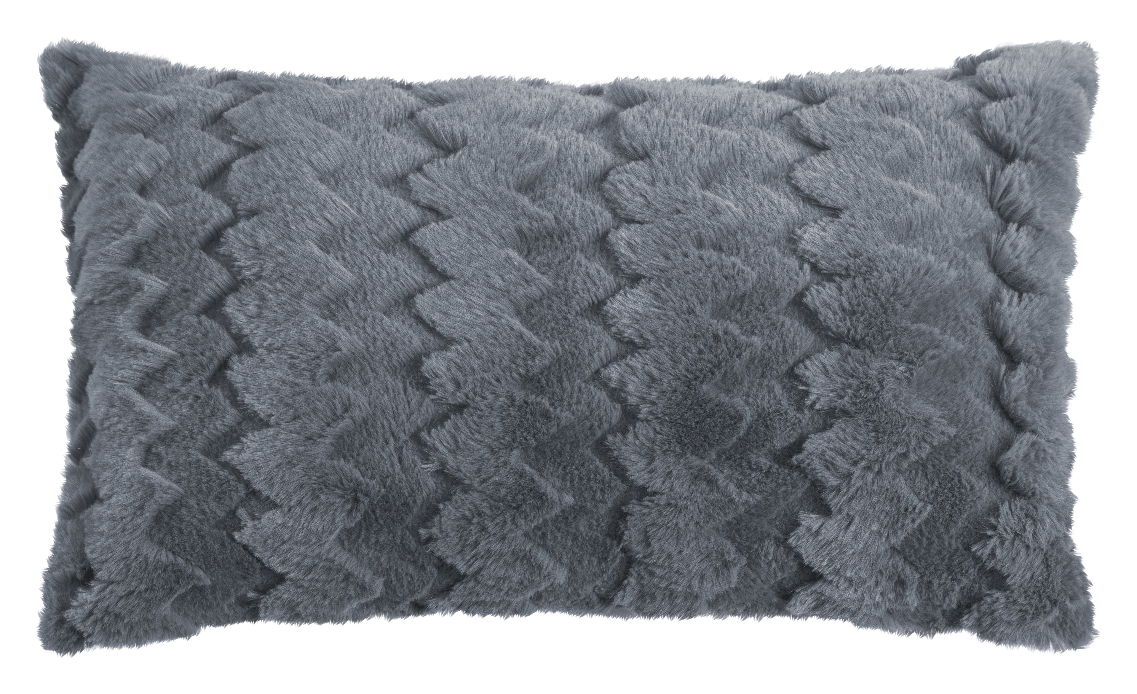 Magma Kissenhülle Plush, Mittelgrau Grau | Schubiger Möbel