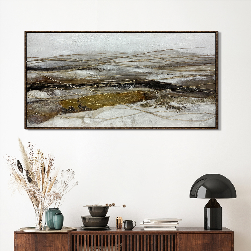 Gemälde-Golden Flow-image LAND