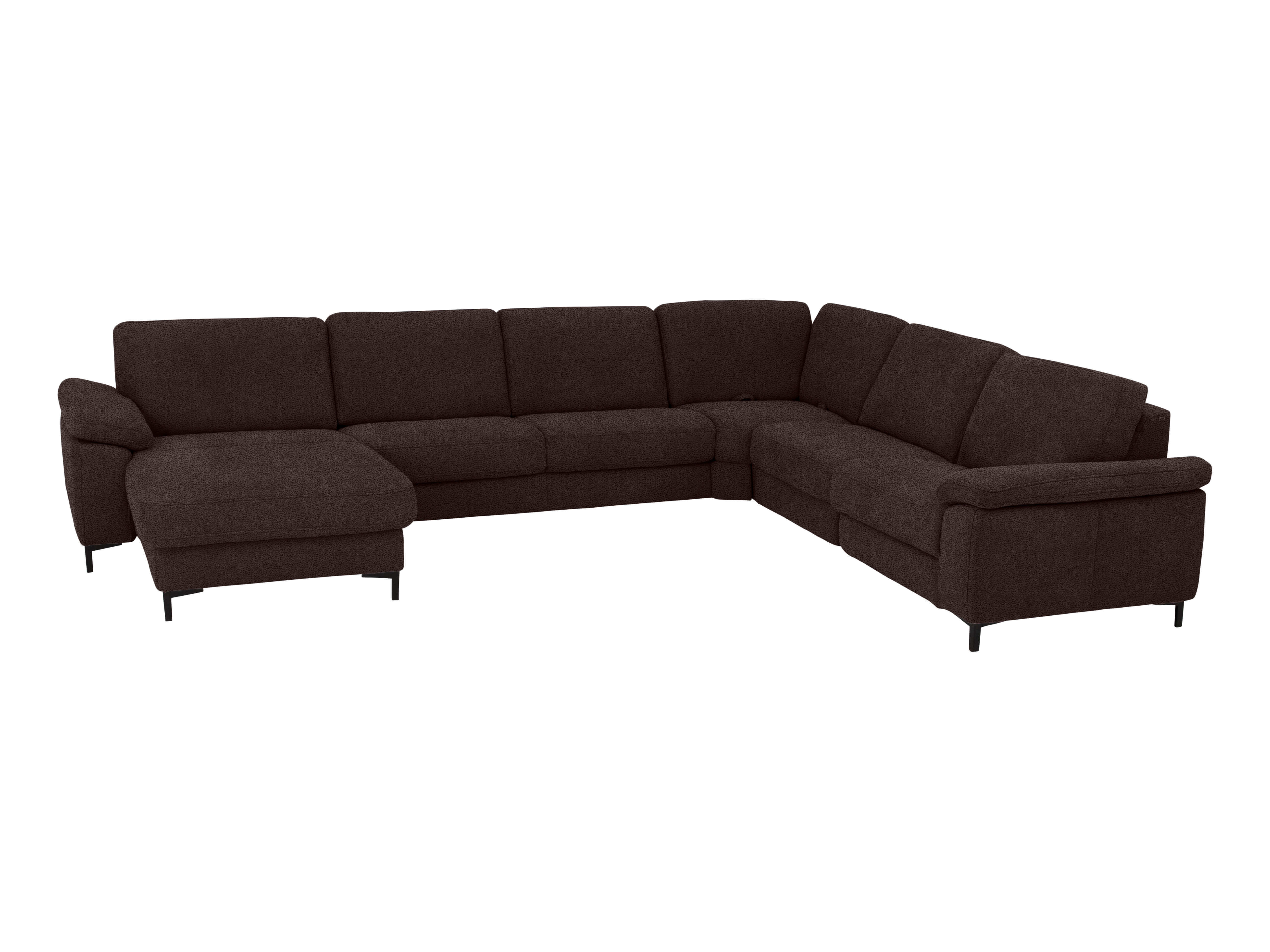 Ecksofa Shetland Basic Wohnlandschaft Polipol / Farbe: Anthrazit / Material: Microfaser Basic