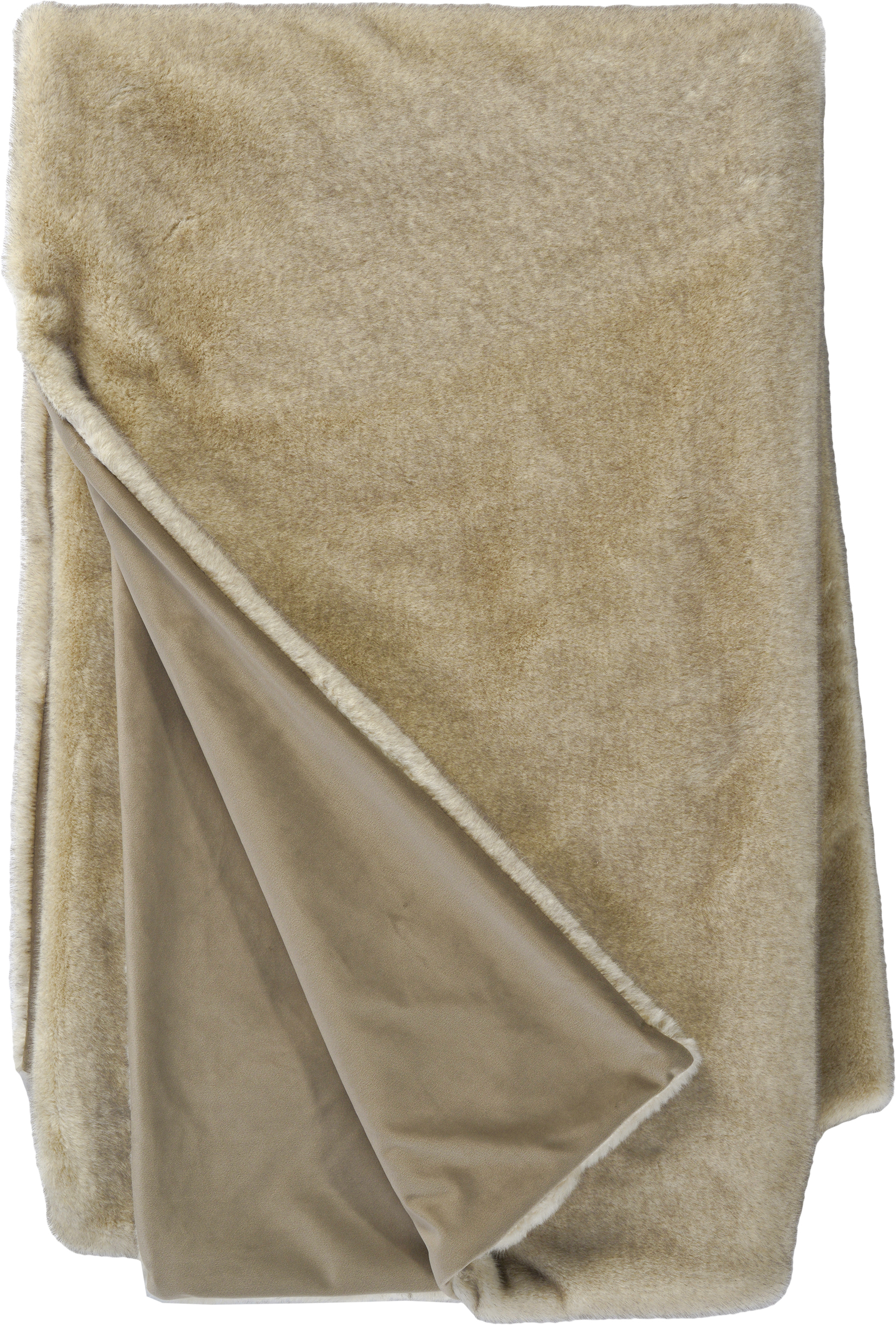 Sander AG Plaid Alma Sand 140x200 cm  | Schubiger Möbel