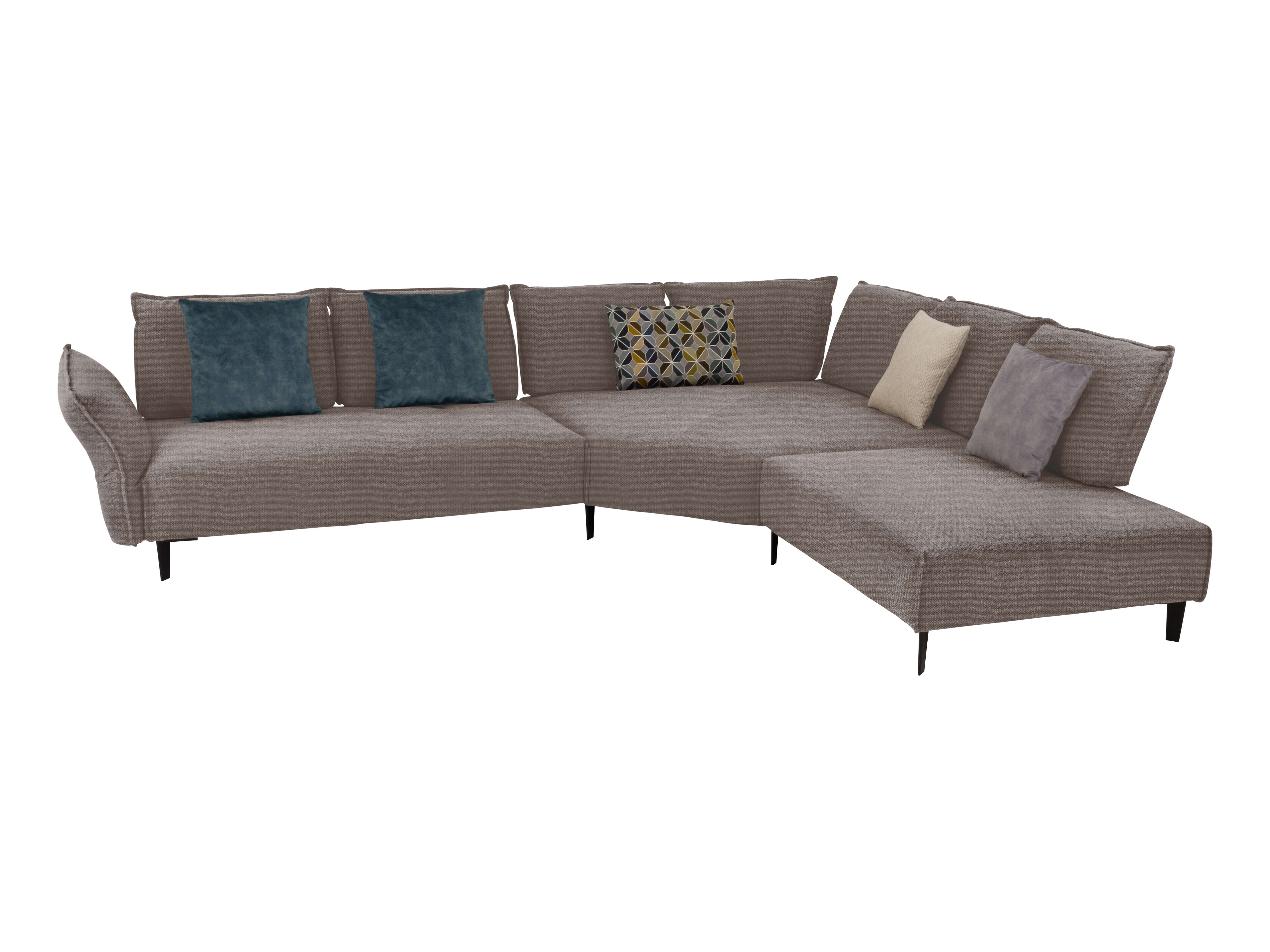 Ecksofa Bochum Basic Schillig Willi / Farbe: Grey / Material: Stoff Basic