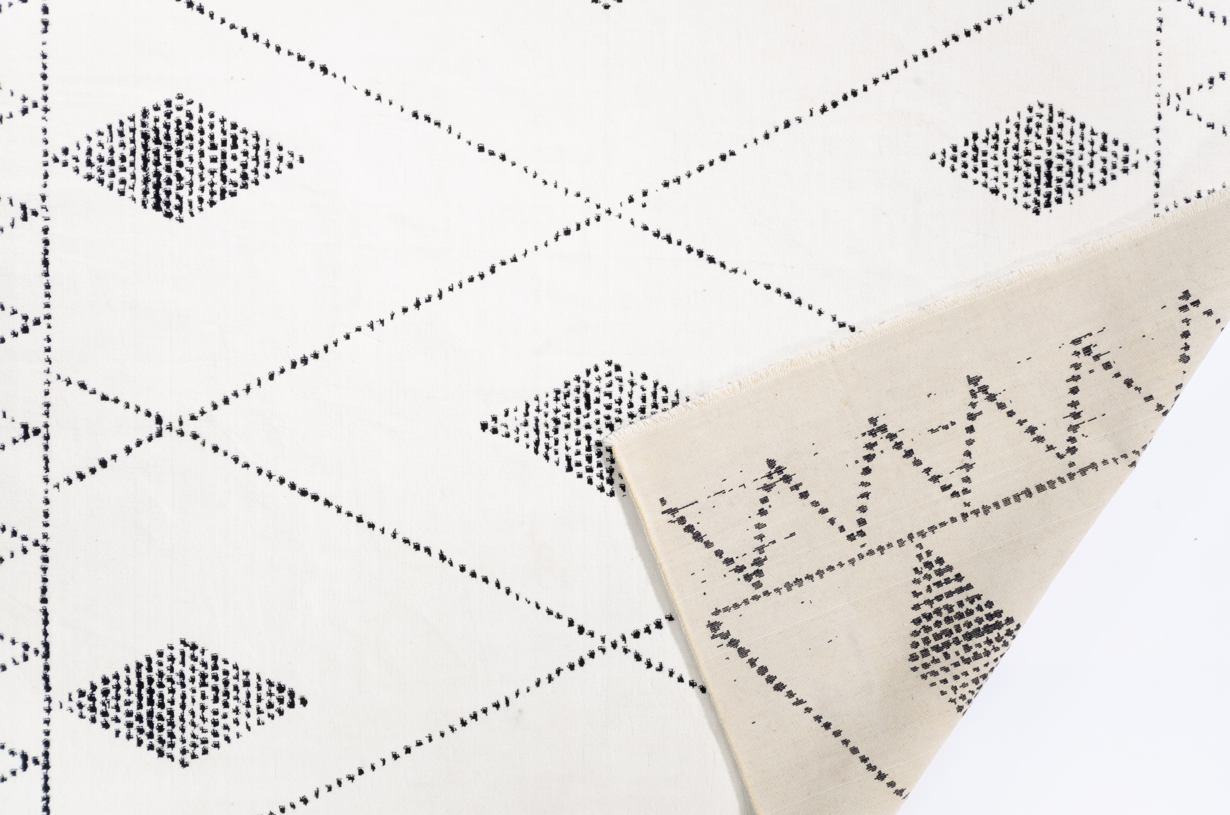 Moderner Teppich Vintage Moda Negra/ Farbe: Beige / Masse (BxT) :203x302 cm