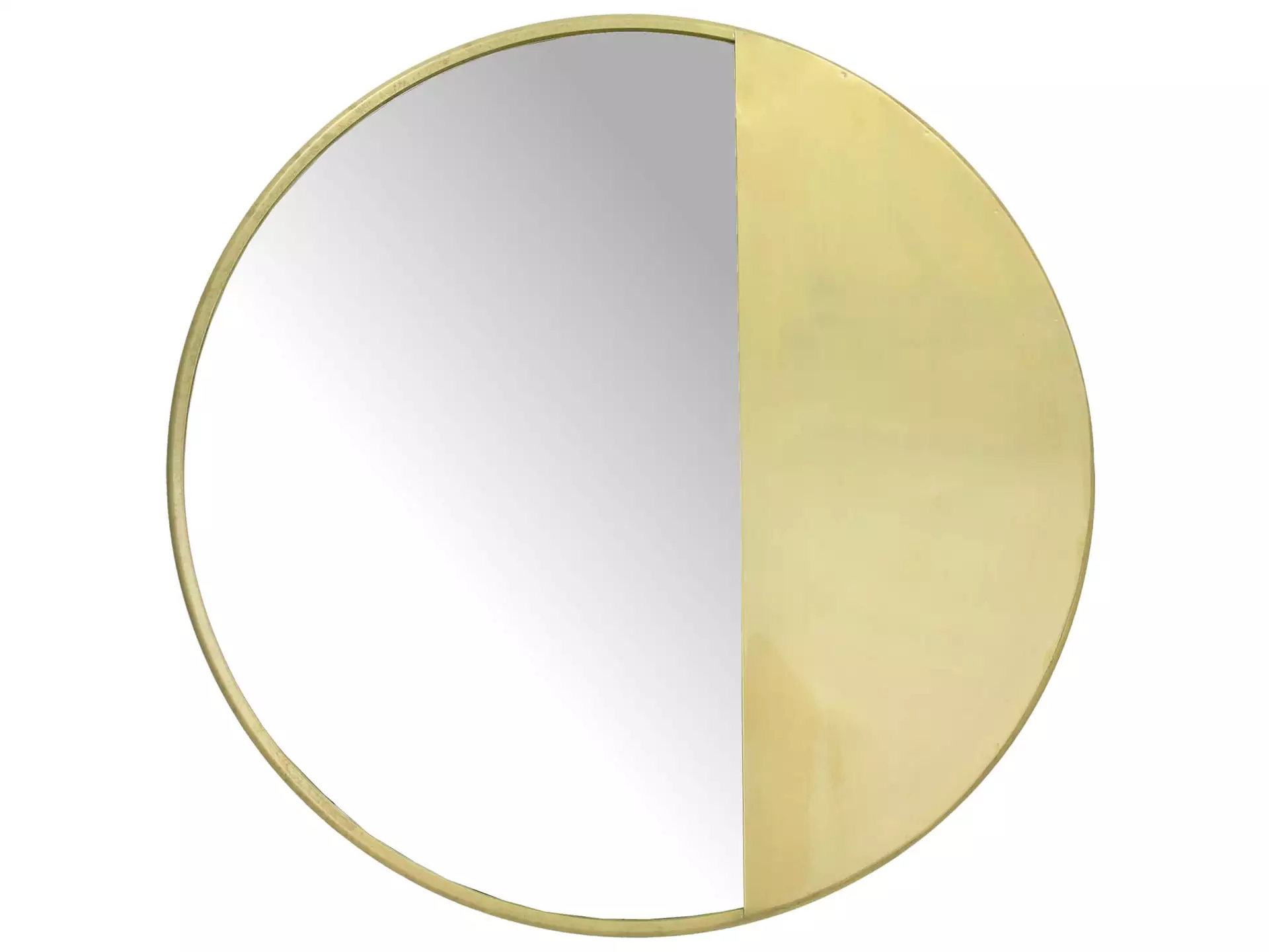 Spiegel 1/2 Metall Gold D: 40 cm Kersten
