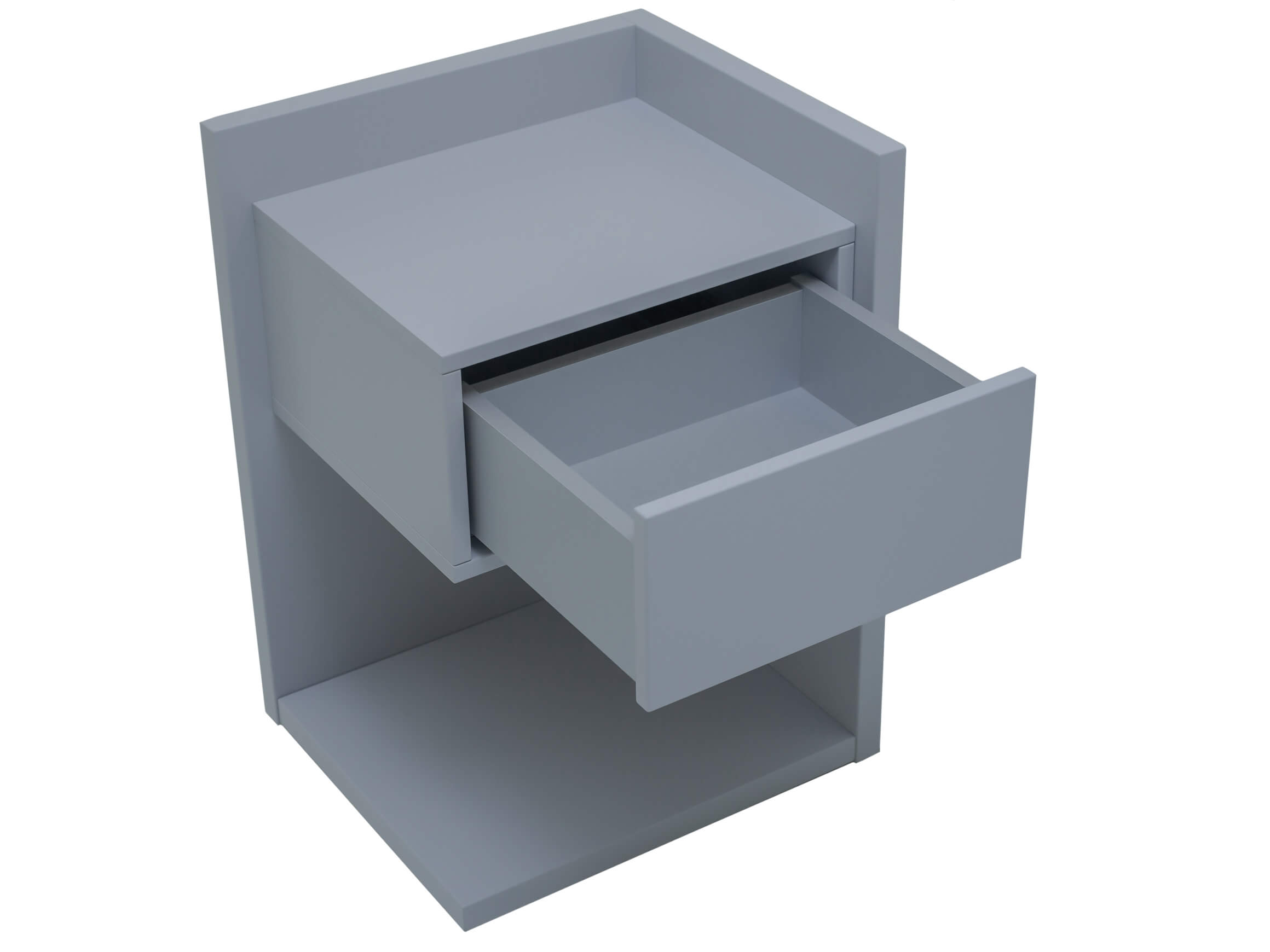 Nachttisch Count Lichtgrau Links Ruf / Farbe: Lichtgrau