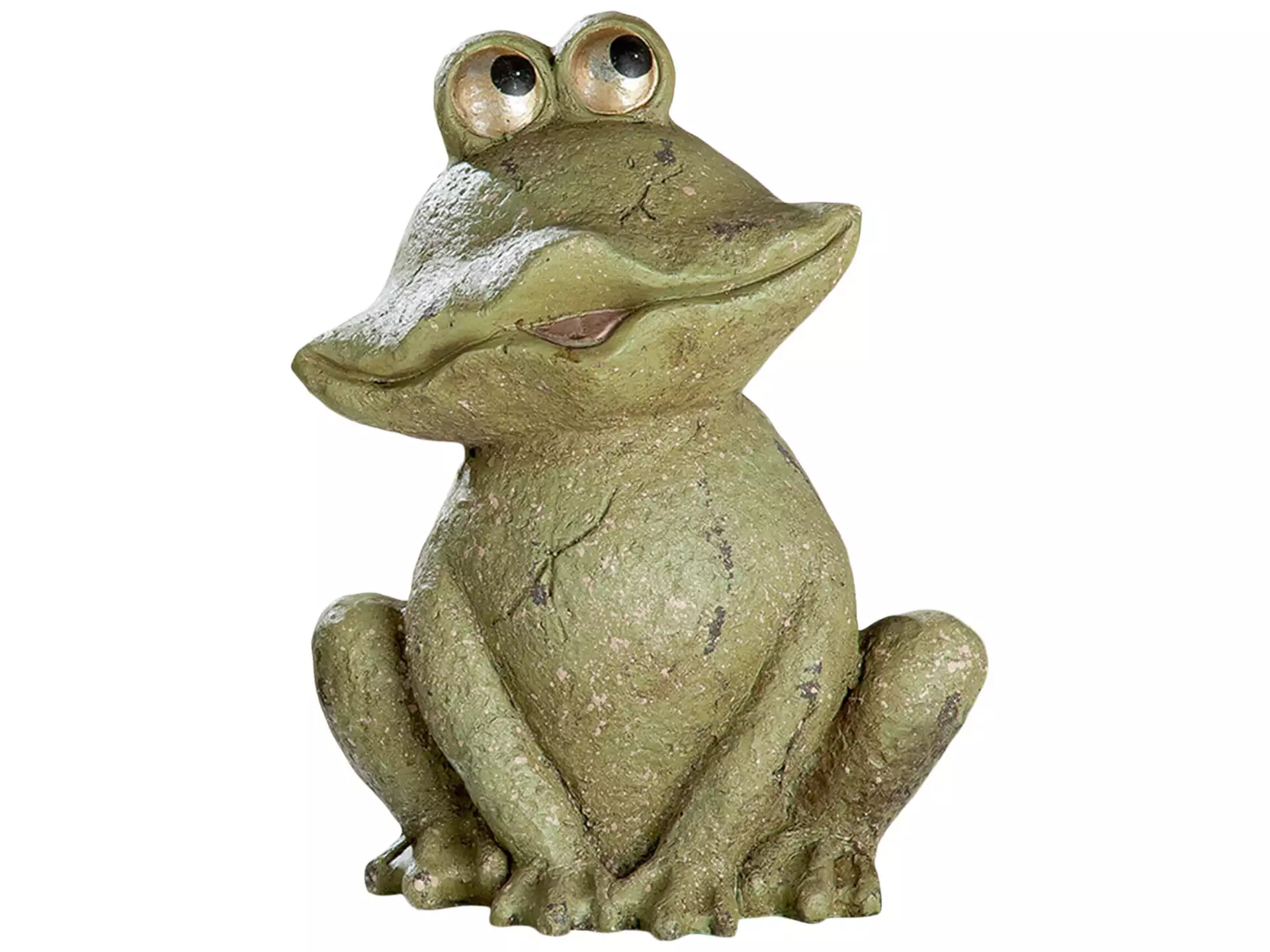 Tierfigur Frosch Sitzend H: 43 cm Gilde / Farbe: Grün