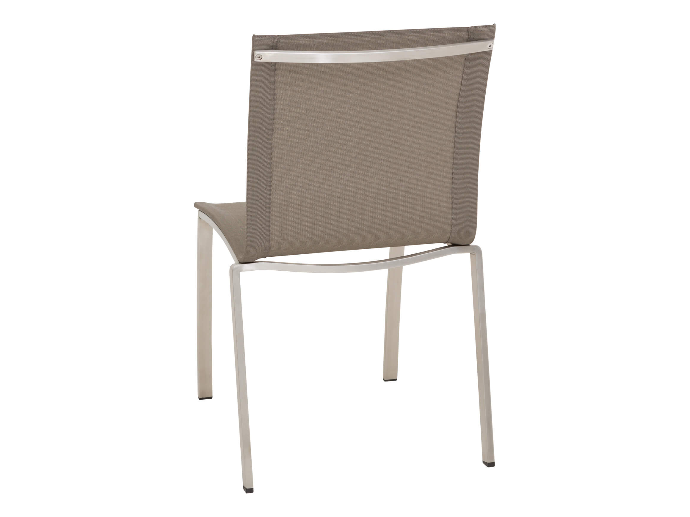 Gartenstuhl Sinu, Leisuretx Taupe, Edelstahl, b 54,5 cm