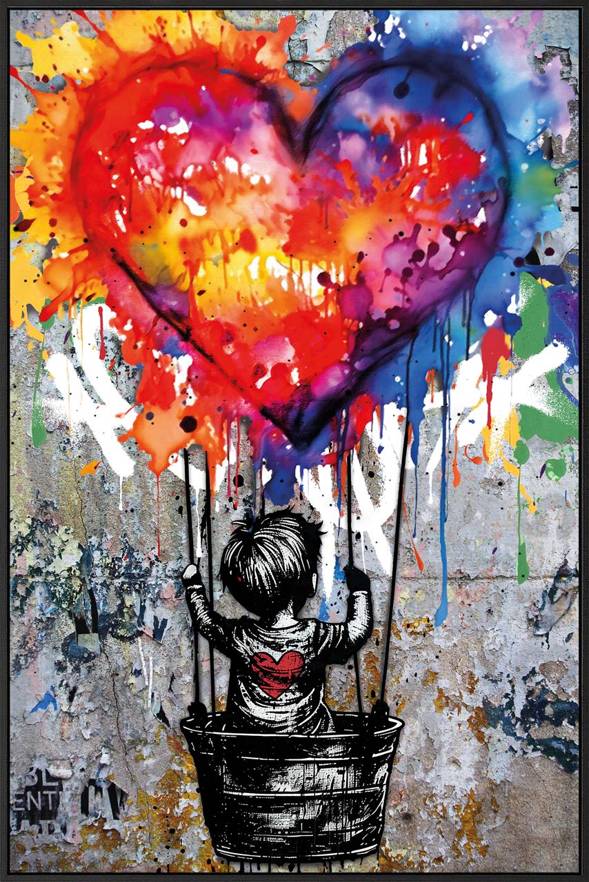 Gemälde-Love Balloon-image LAND
