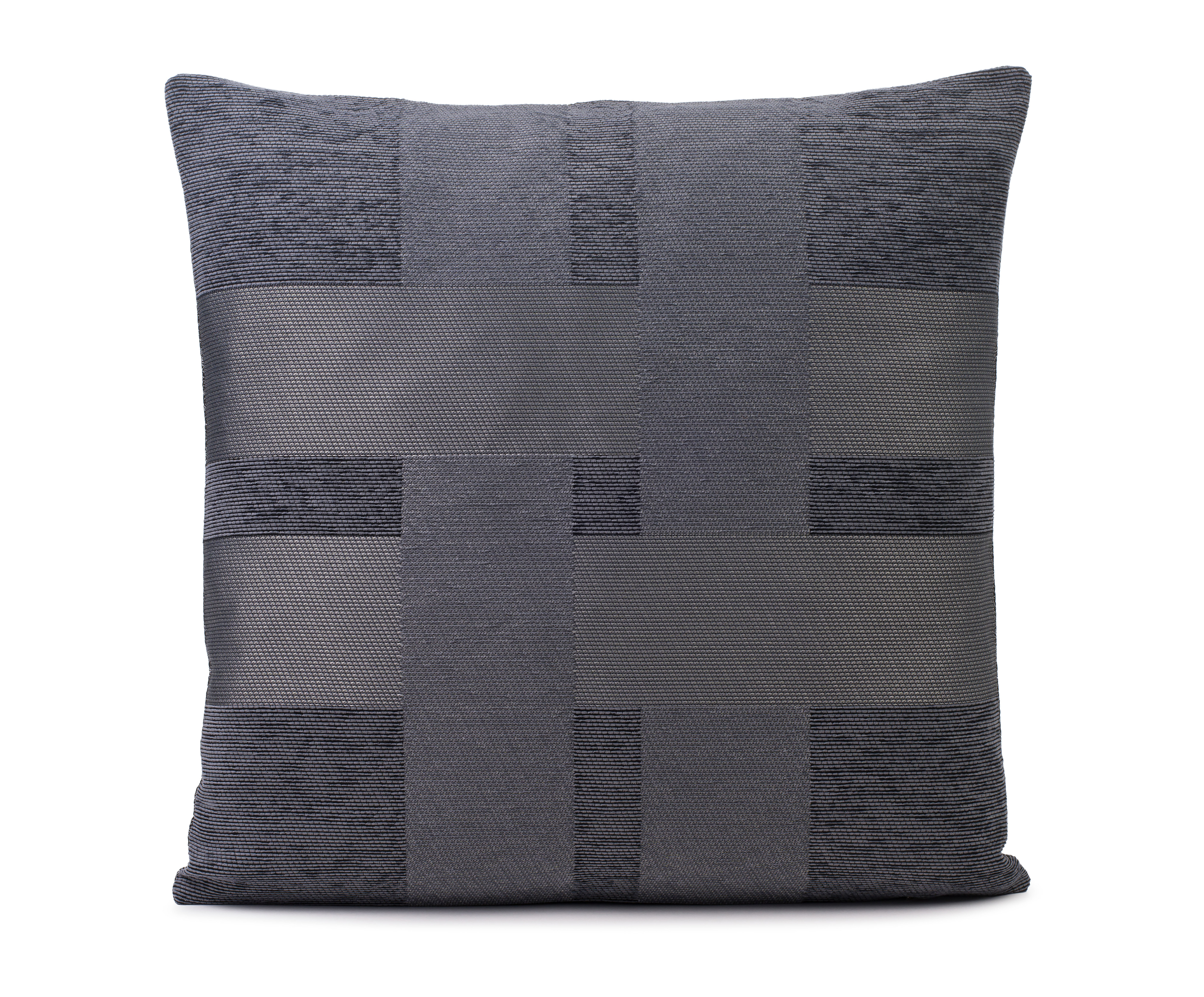 Gözze Ambiente Trendlife Kissenhülle Larino Anthrazit B: 50 cm Schwarz | Schubiger Möbel