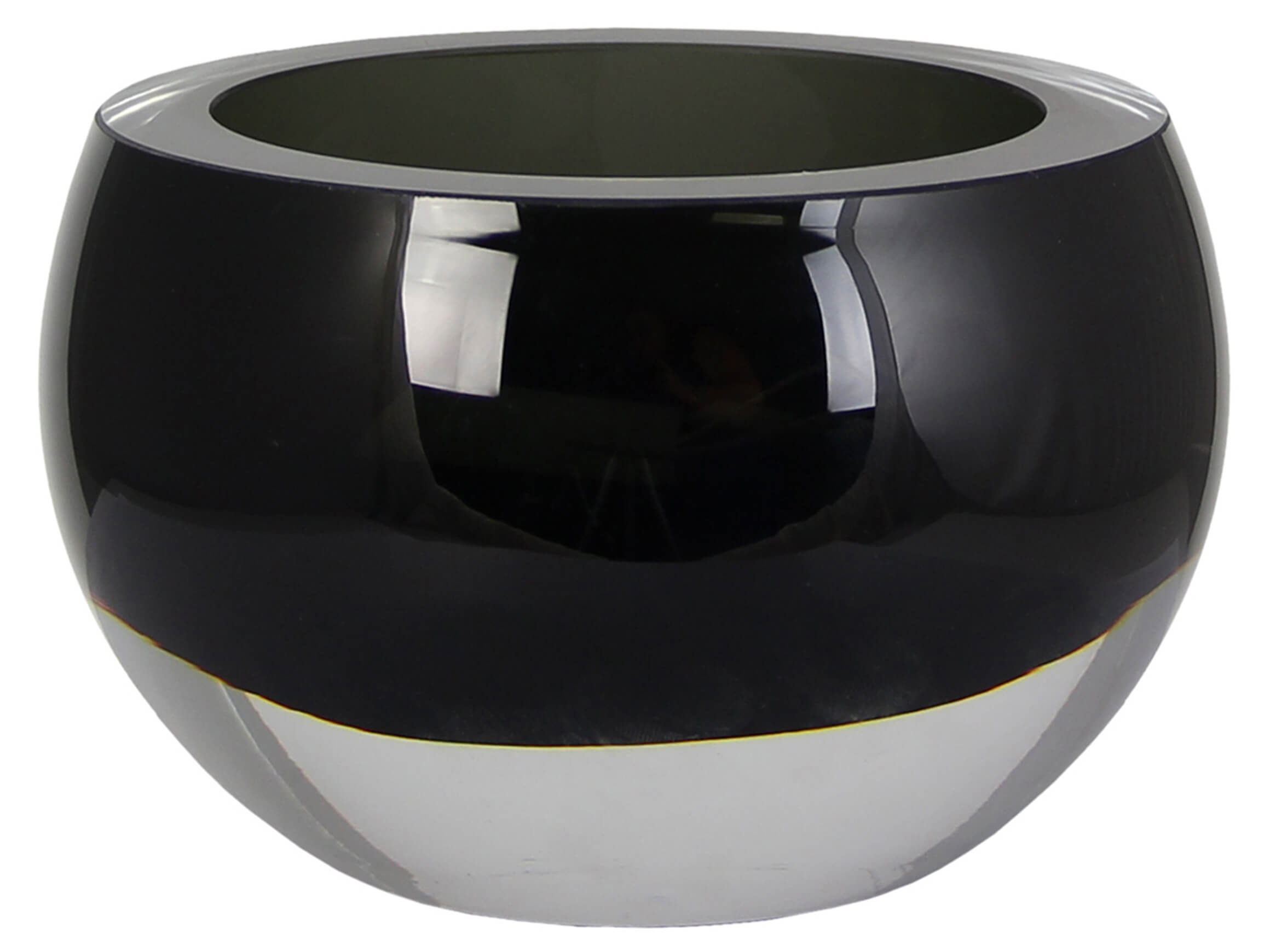 Windlicht Olson Grau H: 9 cm Kaheku