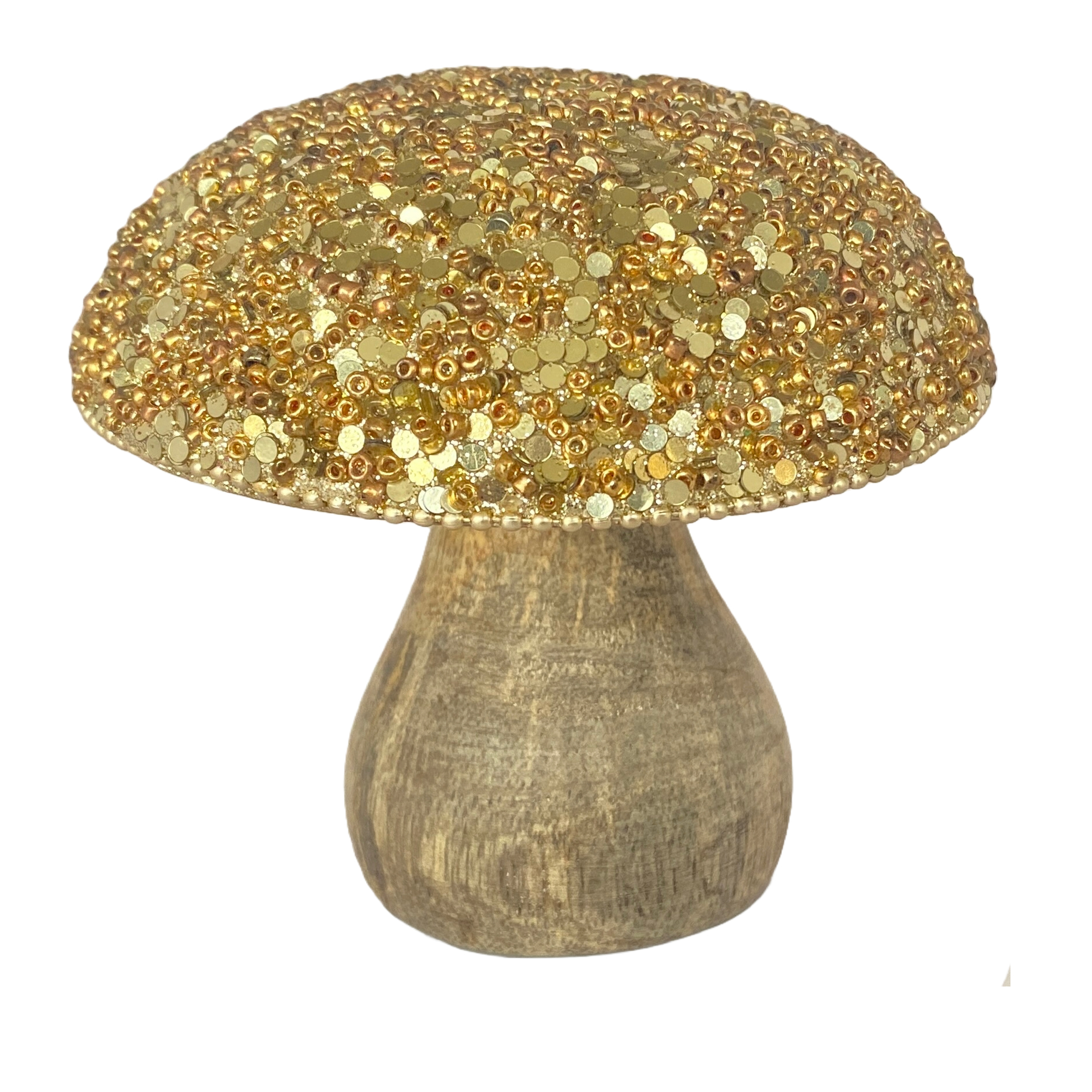 Decofinder Figur Pilz mit Glitzer  | Schubiger Möbel