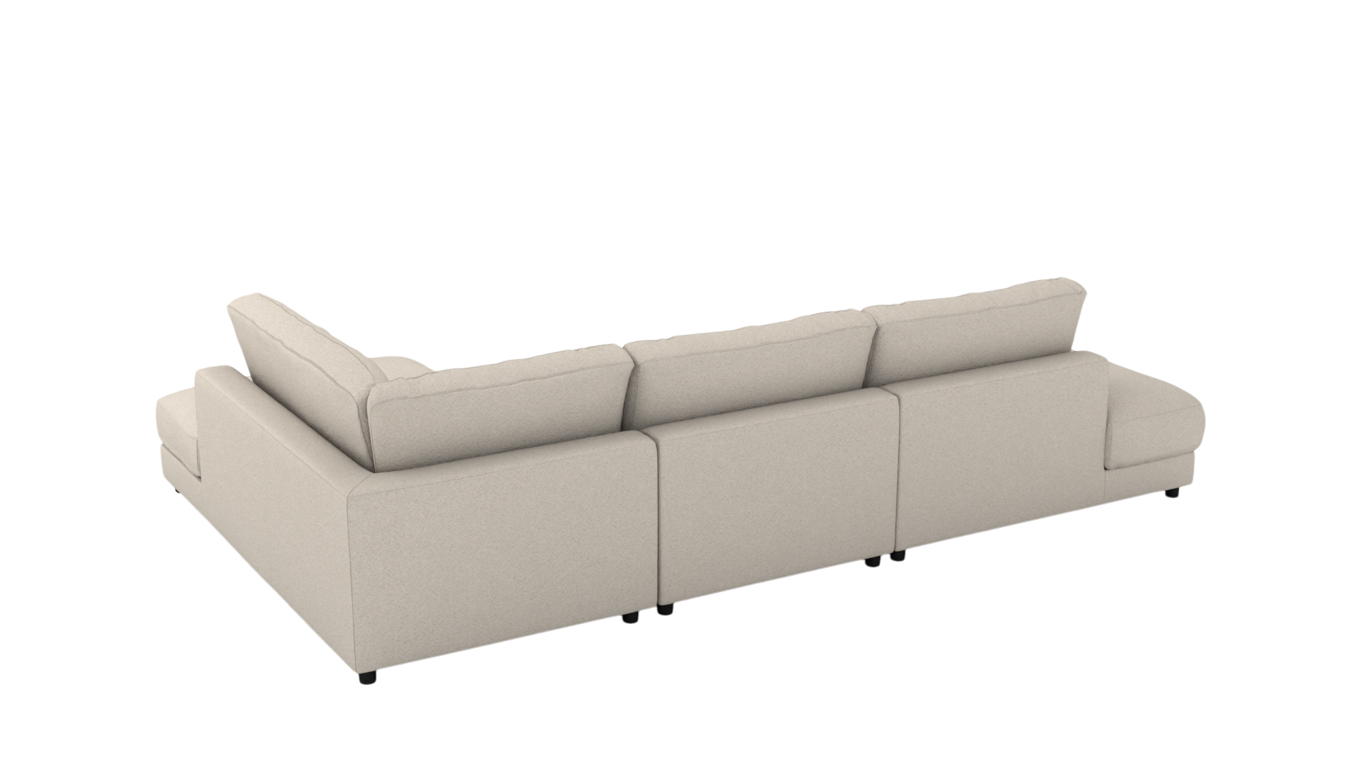 Ecksofa #2 Jupiter rechts Candy - UrbanDesign/ Farbe: