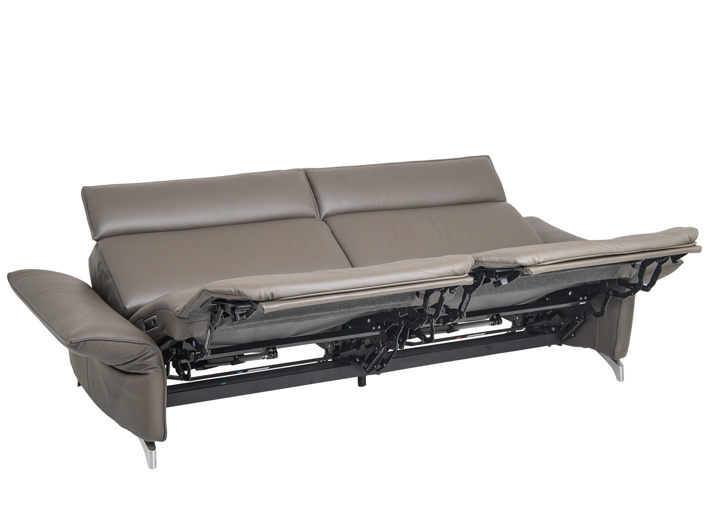 Sofa Catania B: 224 cm Himolla / Farbe: Stone