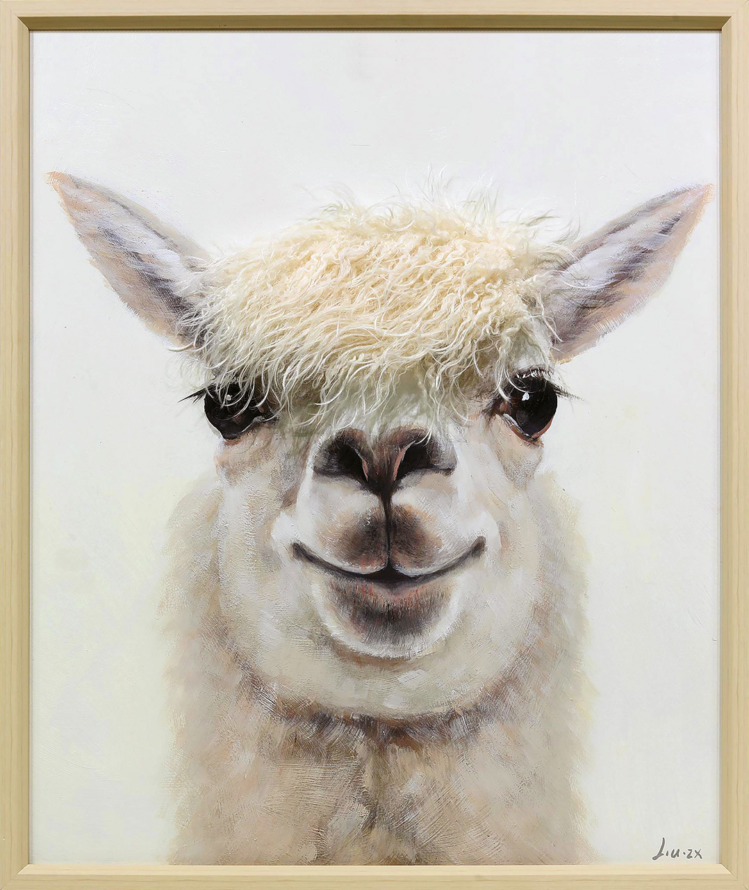 Gemälde-Lama Youngster-image LAND