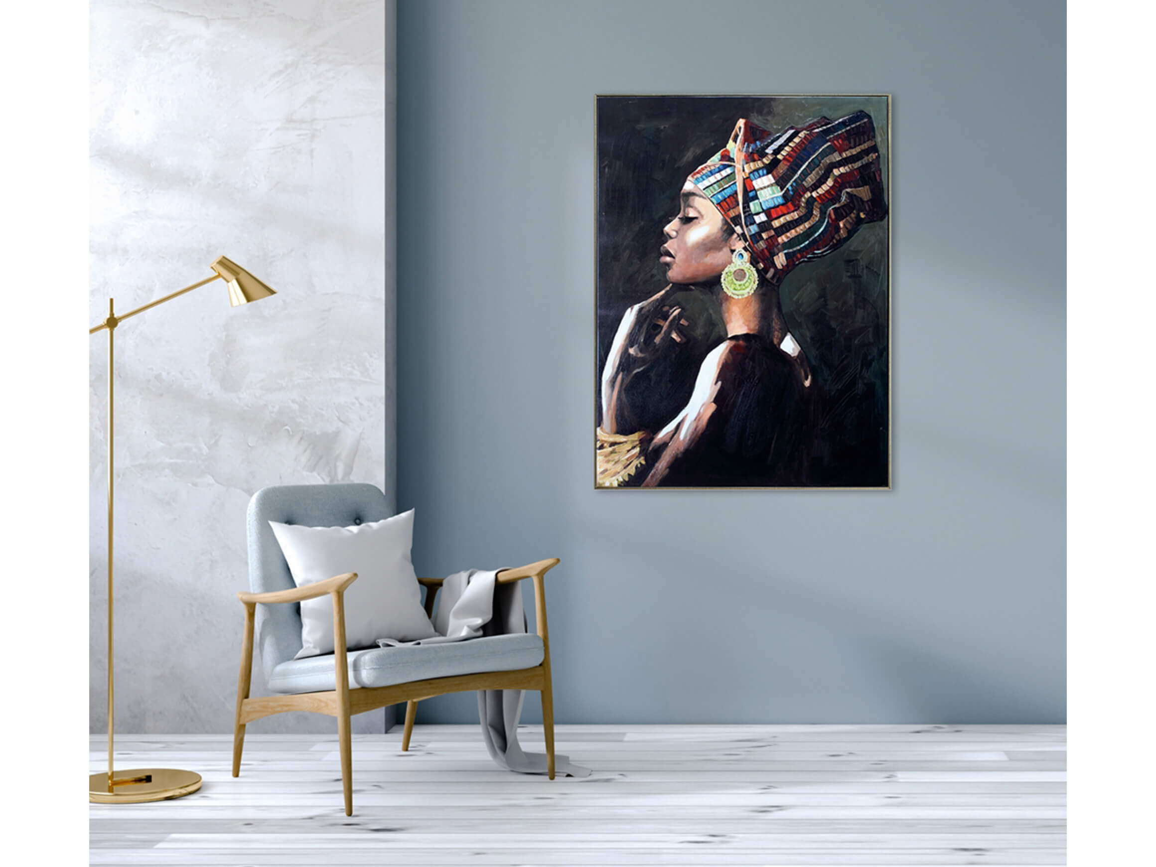 Bild Schönheit in Gedanken image LAND / Grösse: 120 x 90 cm