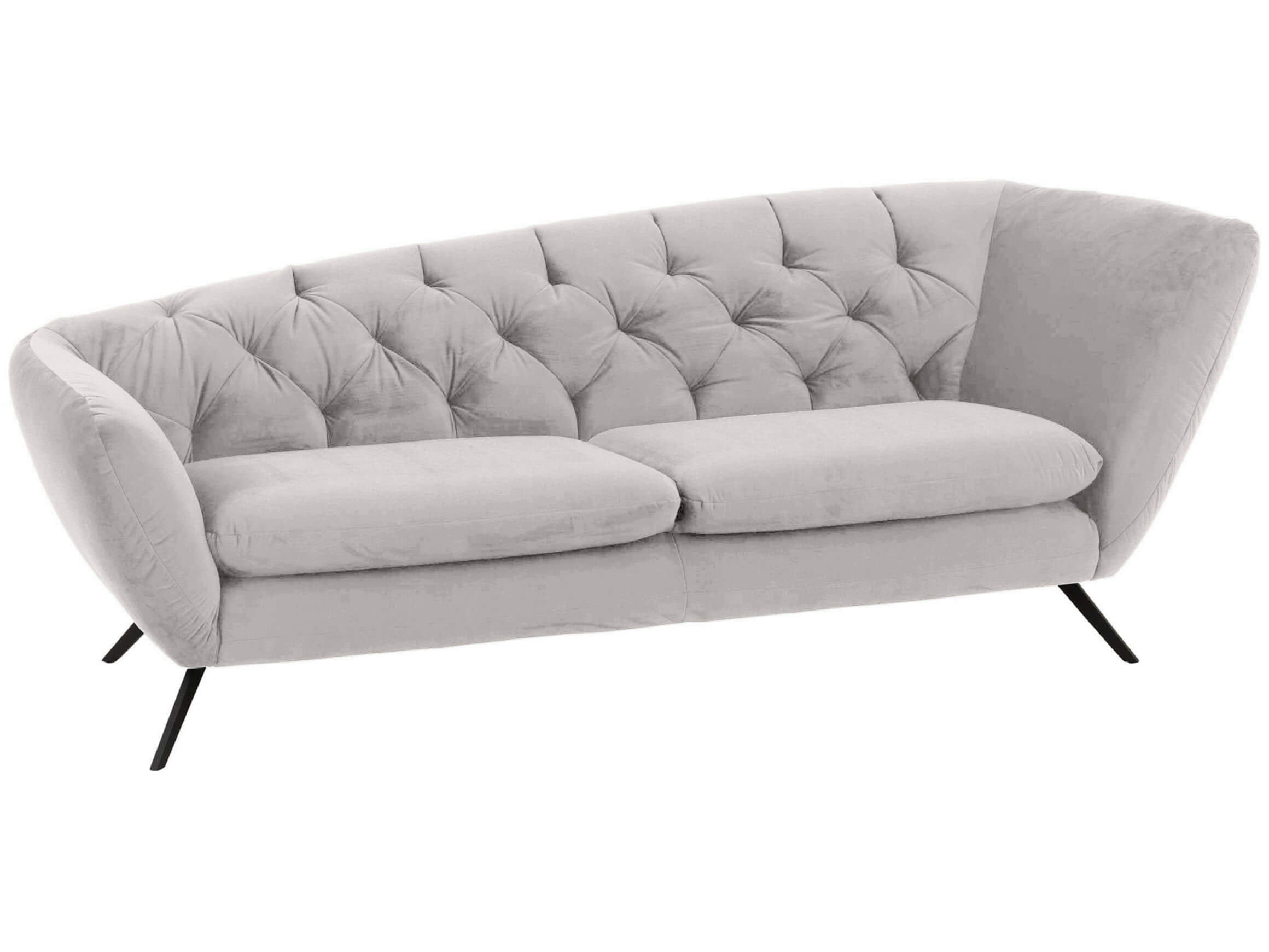 Liegesofa Santa fe Basic Candy / Farbe: Silver / Material: Stoff Basic