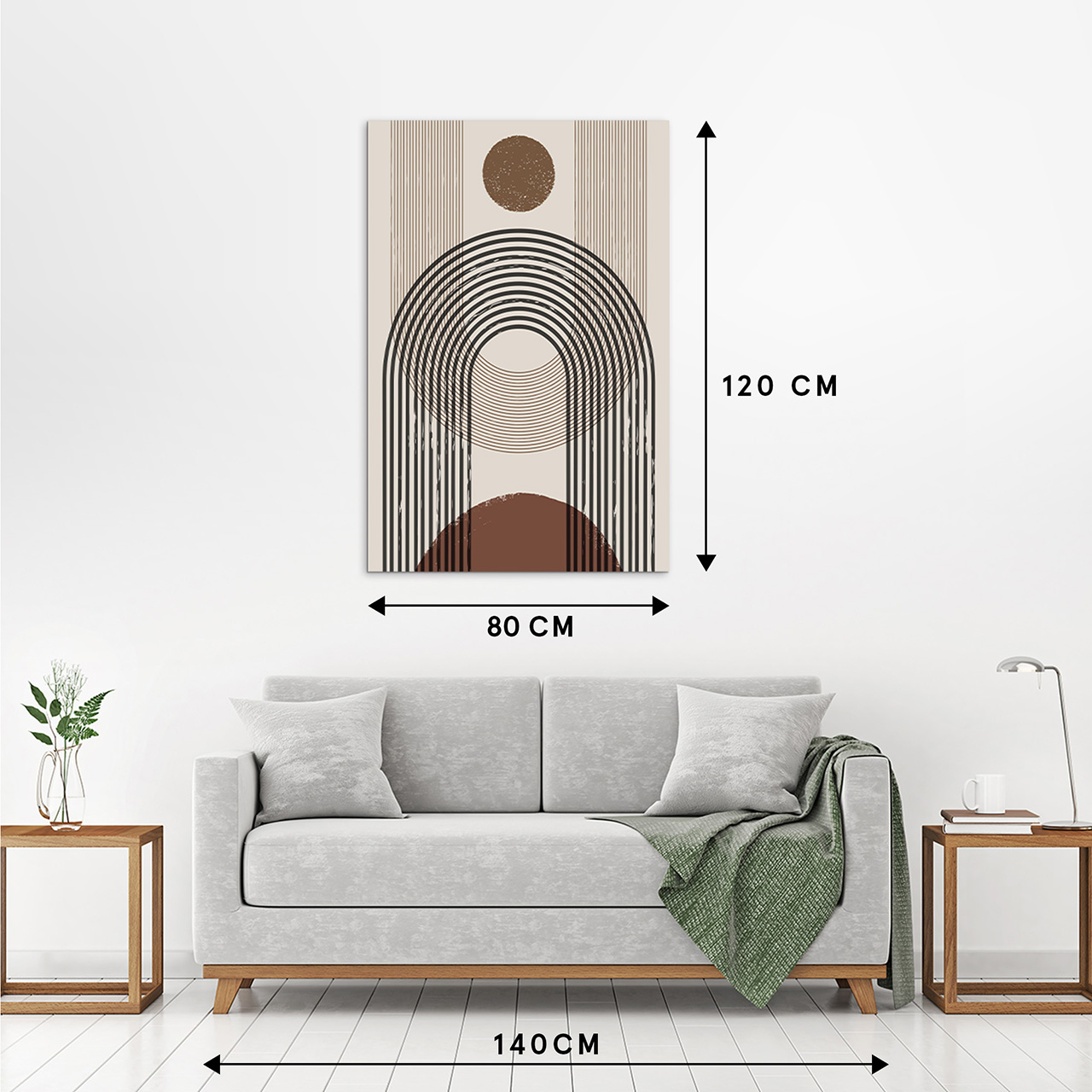 Canvas-Nature Geometry-image LAND
